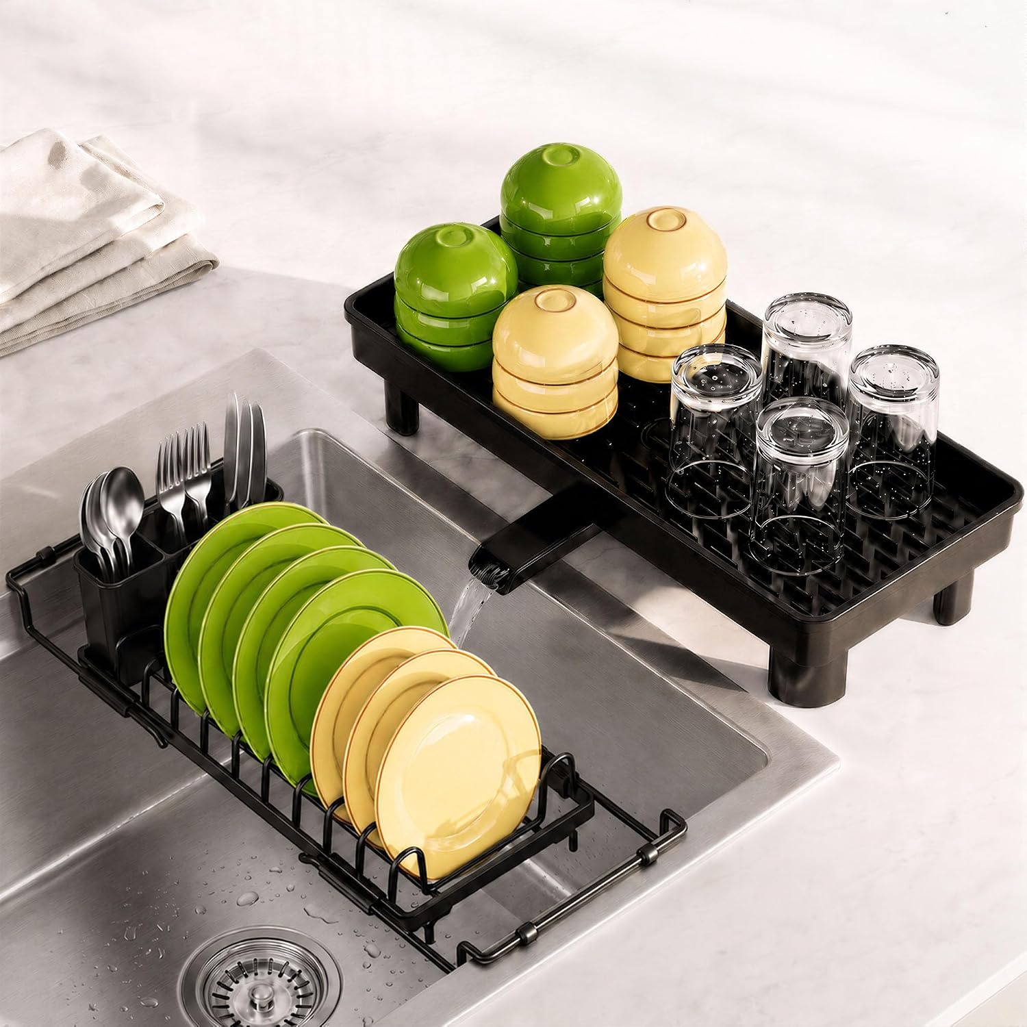 Detalle de Over Sink Dish Drying Rack, 14.76-Inch