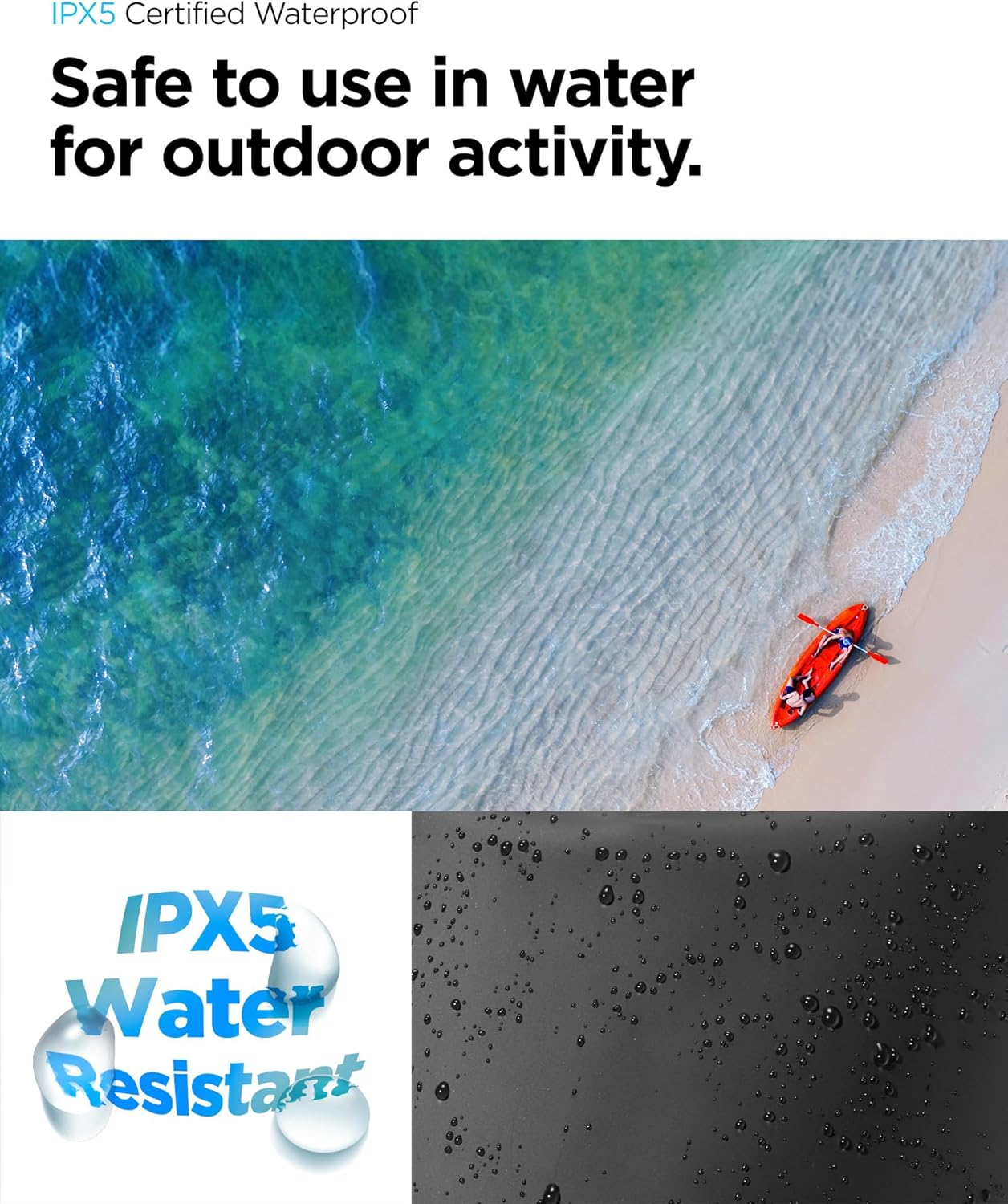 Thumbnail 3 de Spigen Aqua Shield wasserdichte Dry Bag 30L – Trockene Ausrüstung für Strand, Schwimmen, Camping & Kajak