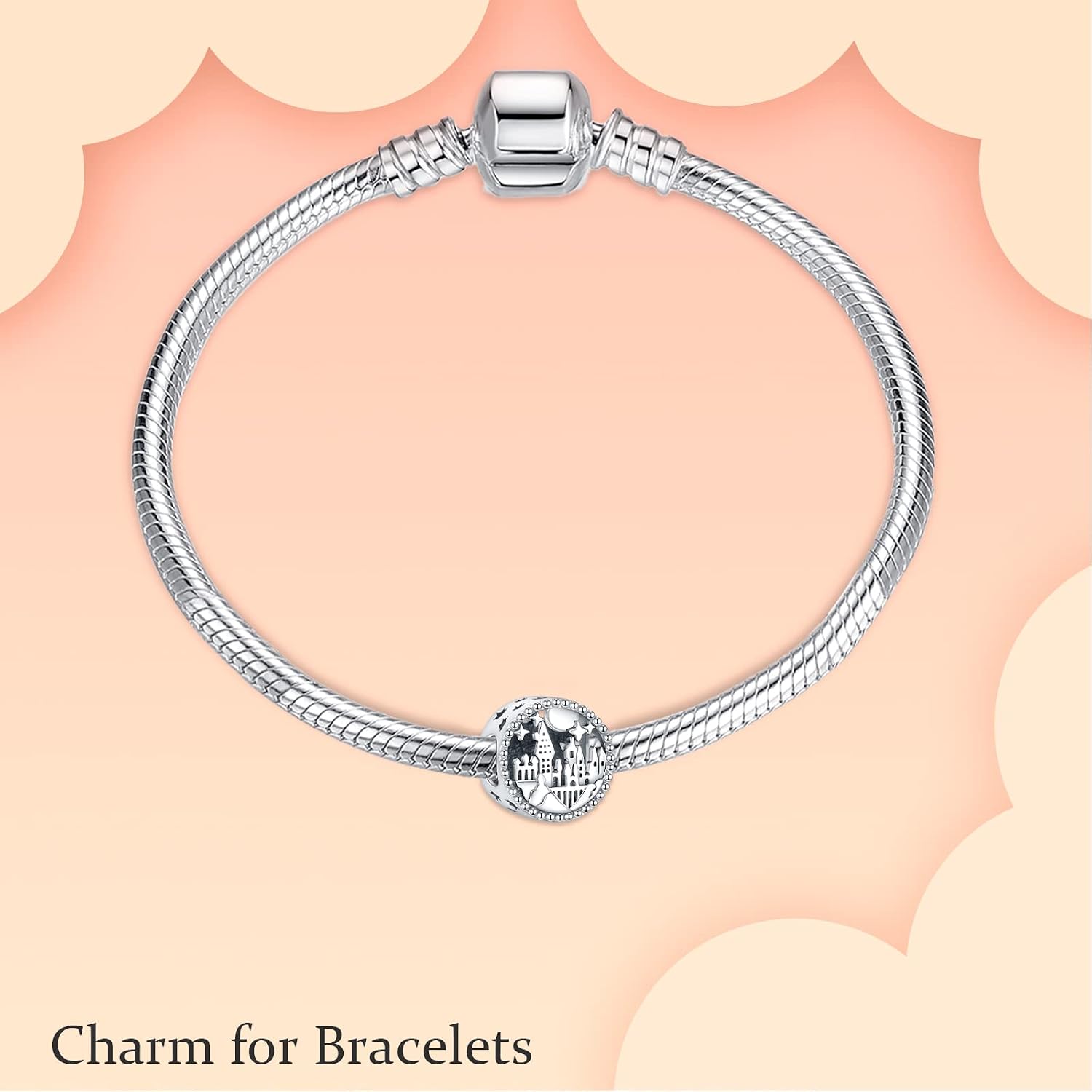 Detalle de HAEPIAR S925 Encanto de plata 4,5 mm 💍