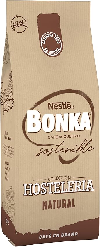 Thumbnail 5 de Bonka Café en Grano Tostado Natural ☕ - 1 kg Espresso