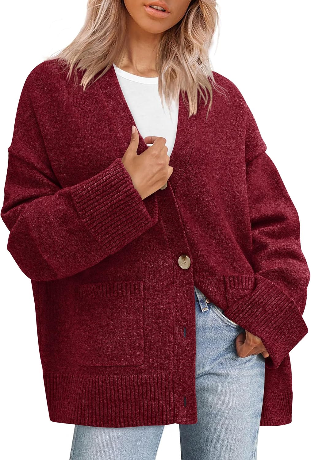 Thumbnail 4 de PRETTYGARDEN 2026 Oversized Cardigan Sweater