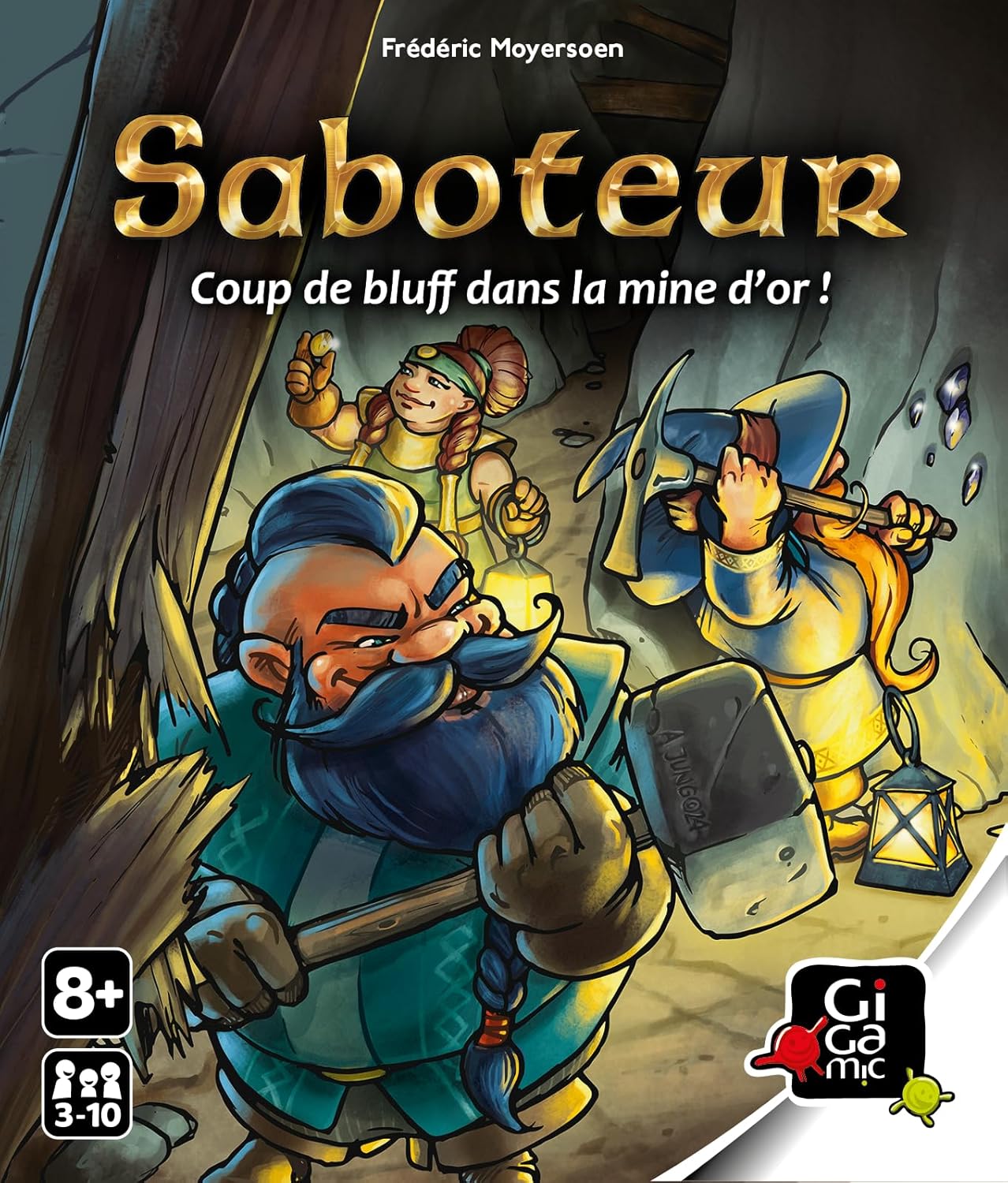 Detalle 2 de GIGAMIC AMSABO Saboteur Noir
