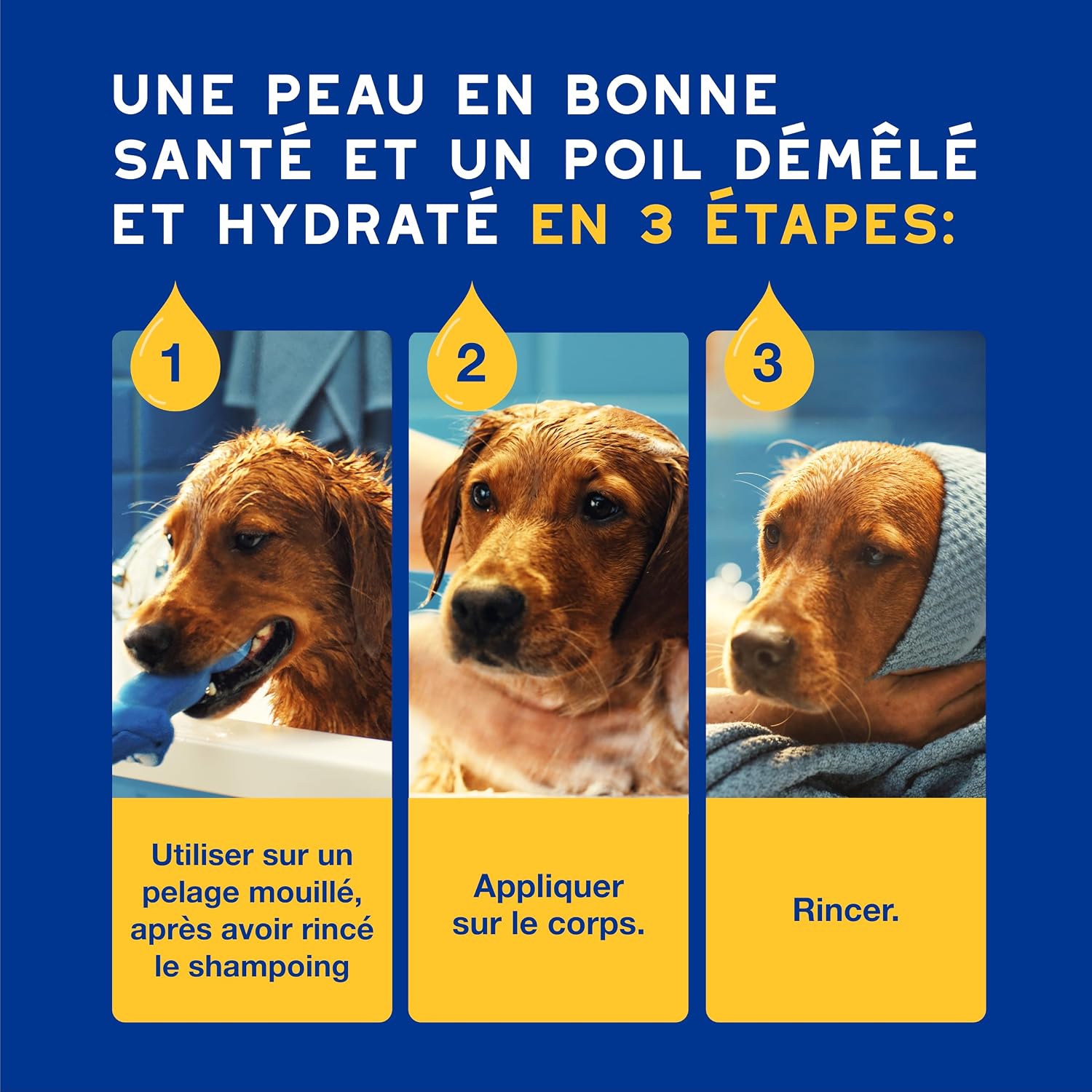 Detalle 2 de DOUXO Skin & Coat Spa – Après-shampoing hydratant Ultra-Safe pour Chien, 250 mL