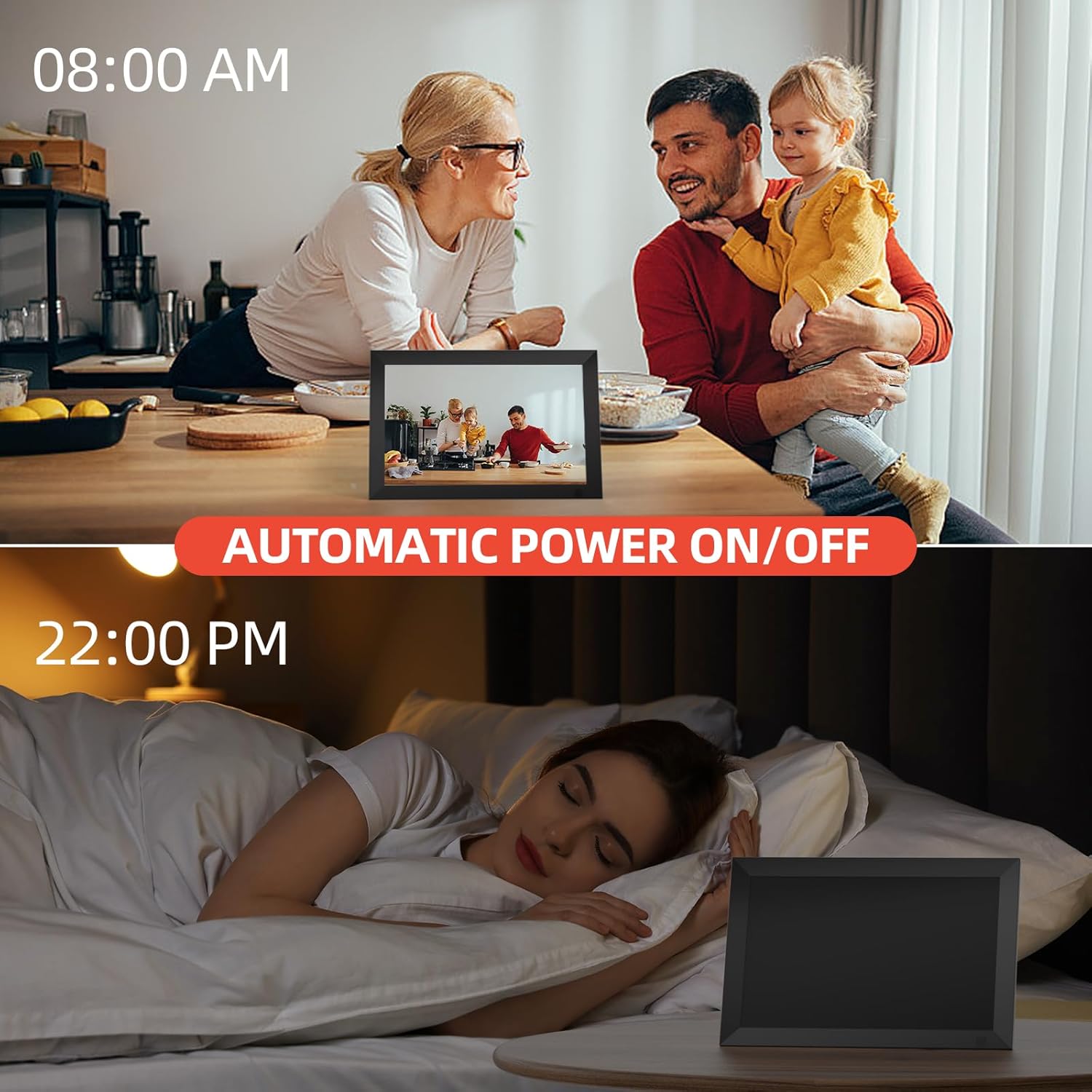 Thumbnail 5 de GGUA 10.1 Inch WiFi Digital Photo Frame 64GB 🖼