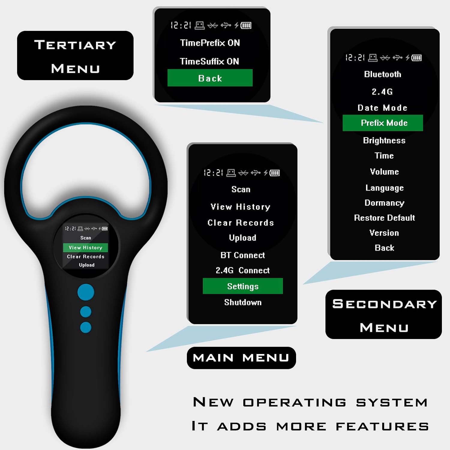 Detalle 2 de Smoostart Multifunction Microchip Scanner 500