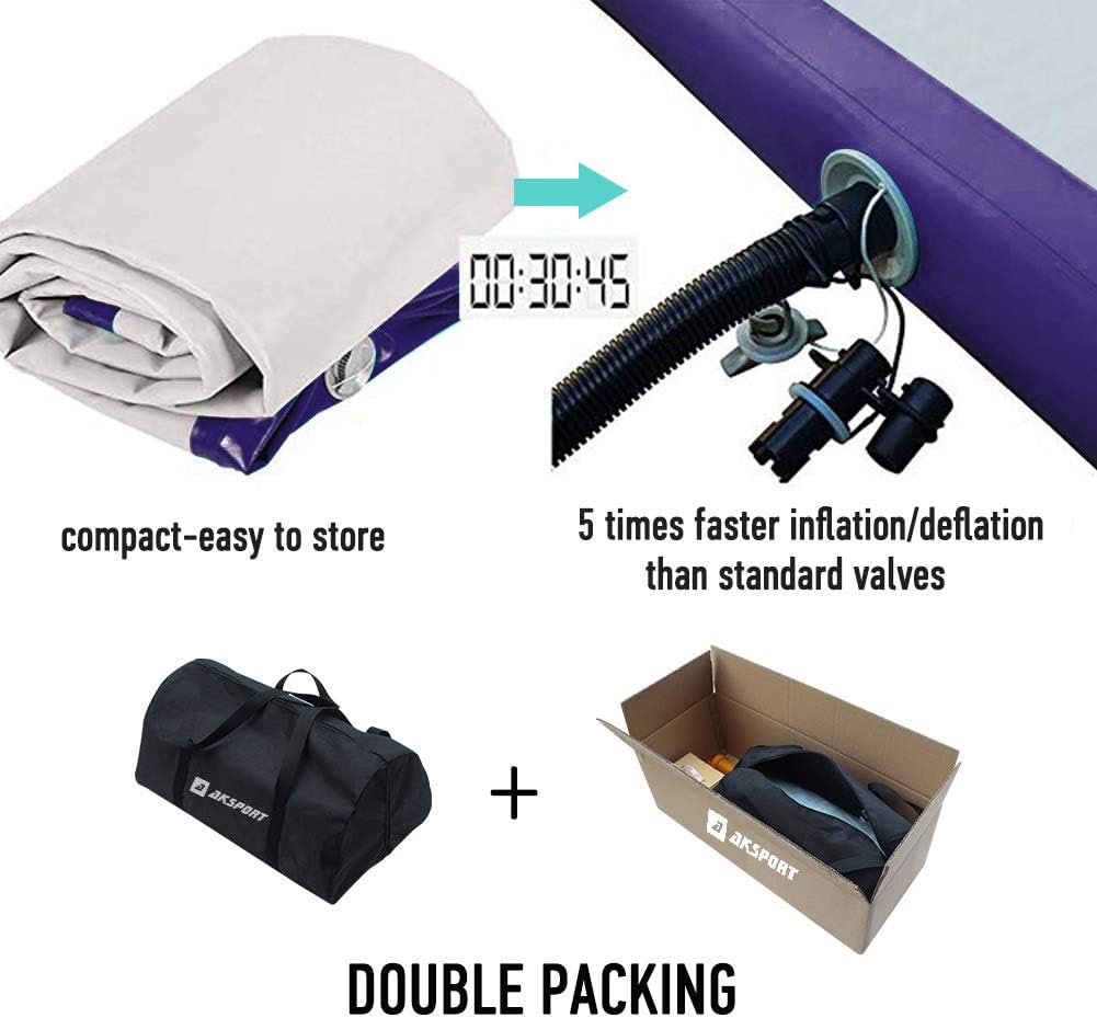 Thumbnail 4 de AKSPORT Gymnastics Air Mat Inflatable Tumble Track