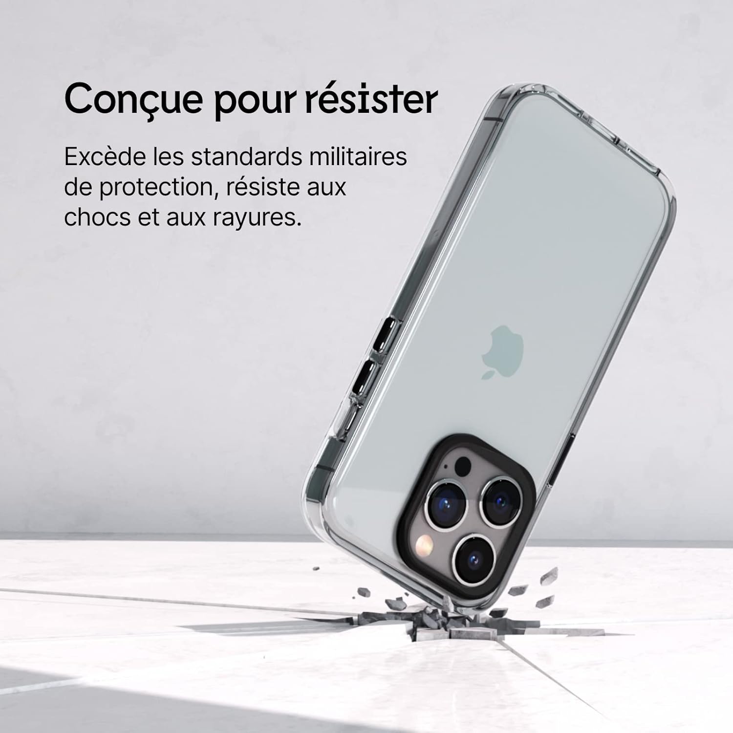 Thumbnail 2 de RhinoShield Coque transparente MagSafe pour iPhone 13 Pro Max — anneau magnétique, anti-jaunissement