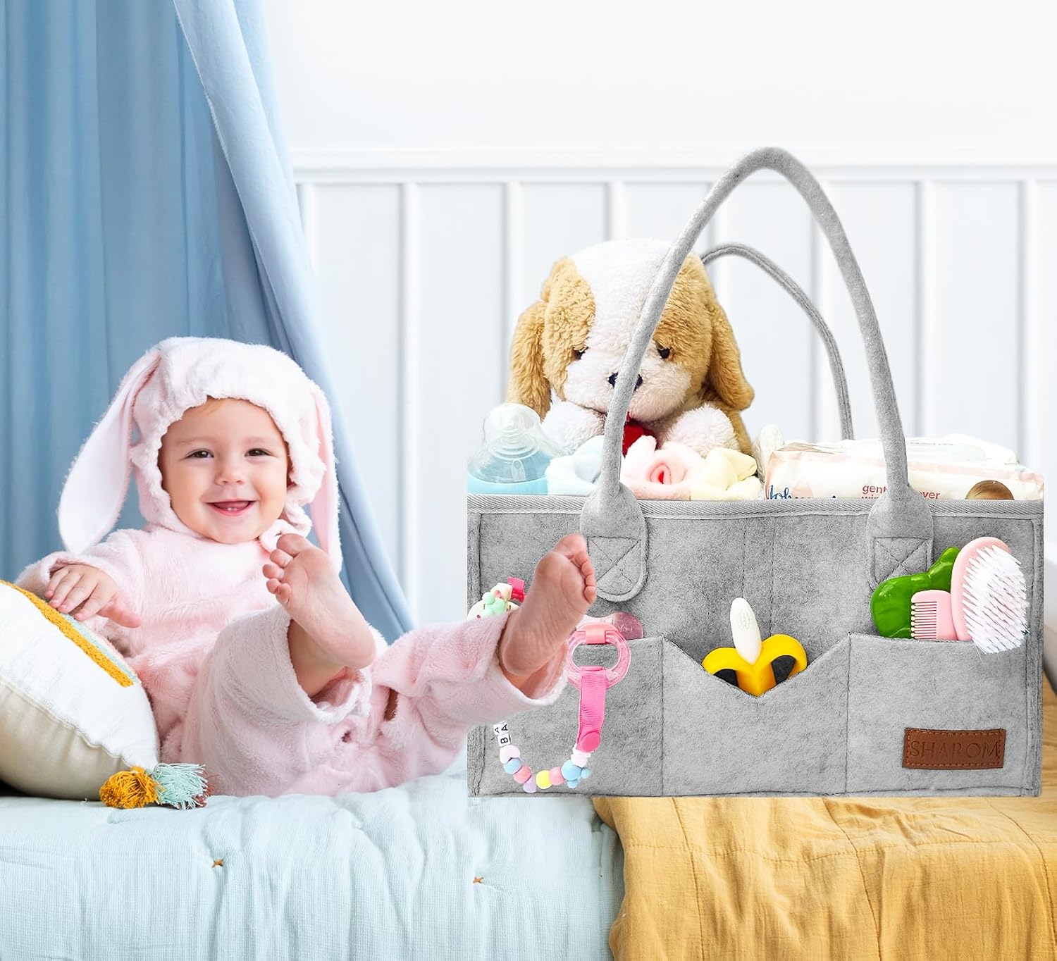 Detalle 2 de Essential Baby Caddy for Newborns Diaper Organiser