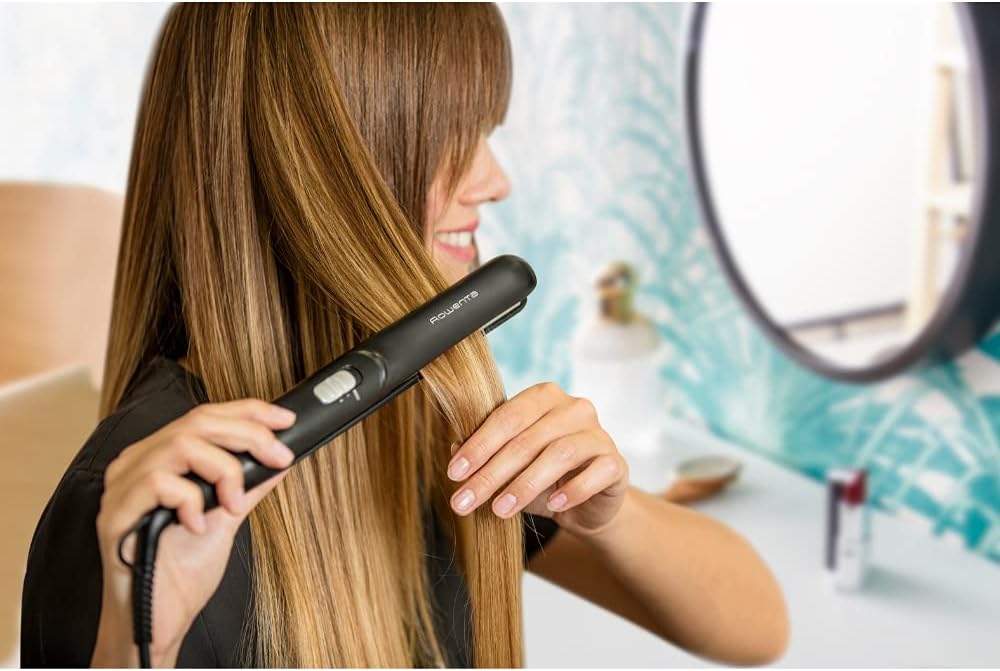 Thumbnail 3 de Rowenta Express Style Haarglätter SF1810F0 mit zwei Temperaturen und Keramik-Turmalin-Beschichtung