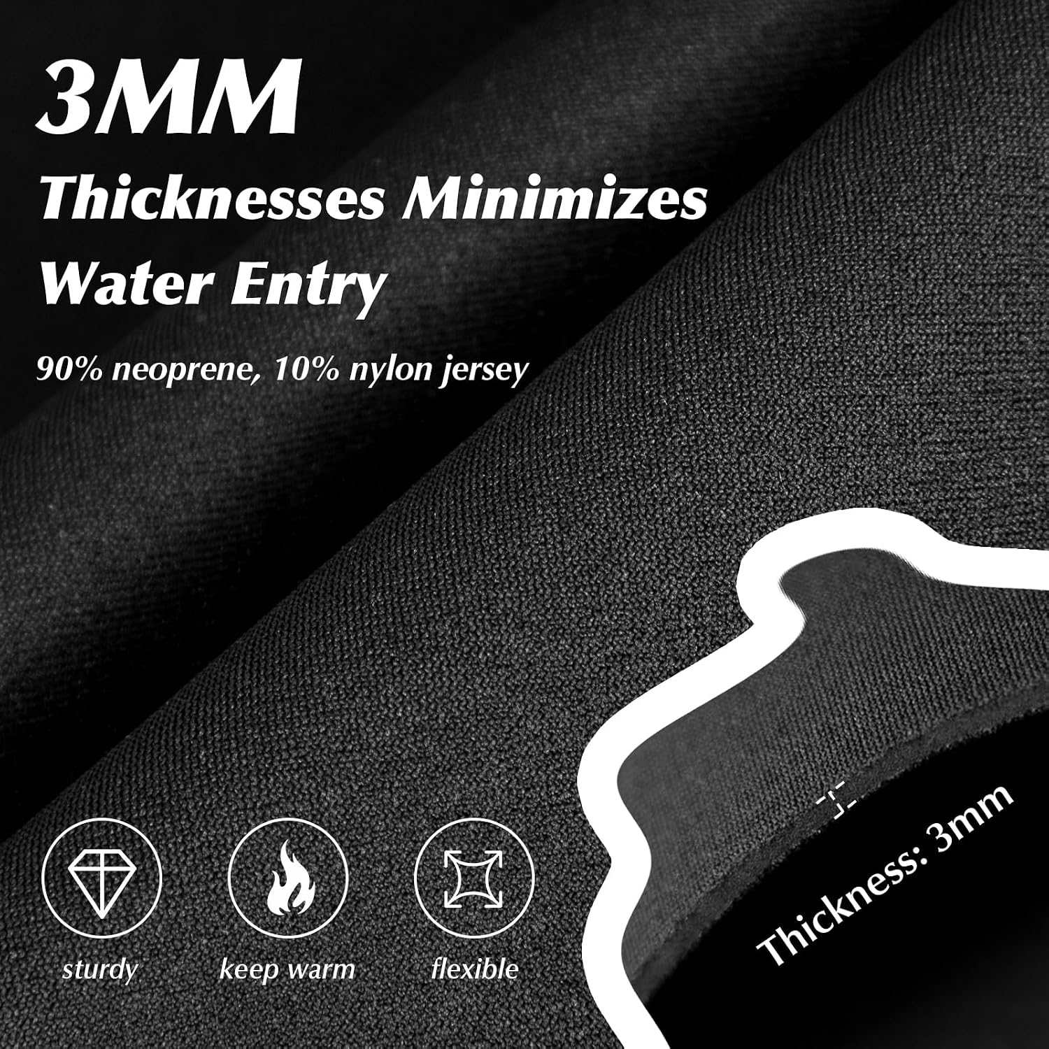 Detalle de Yakevo Neoprene Gloves 3mm