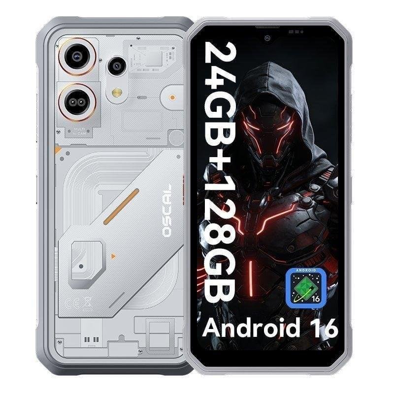 Detalle de OSCAL Marine 3 4G – Rugerizado de 8GB/128GB, 6.56" en Blanco