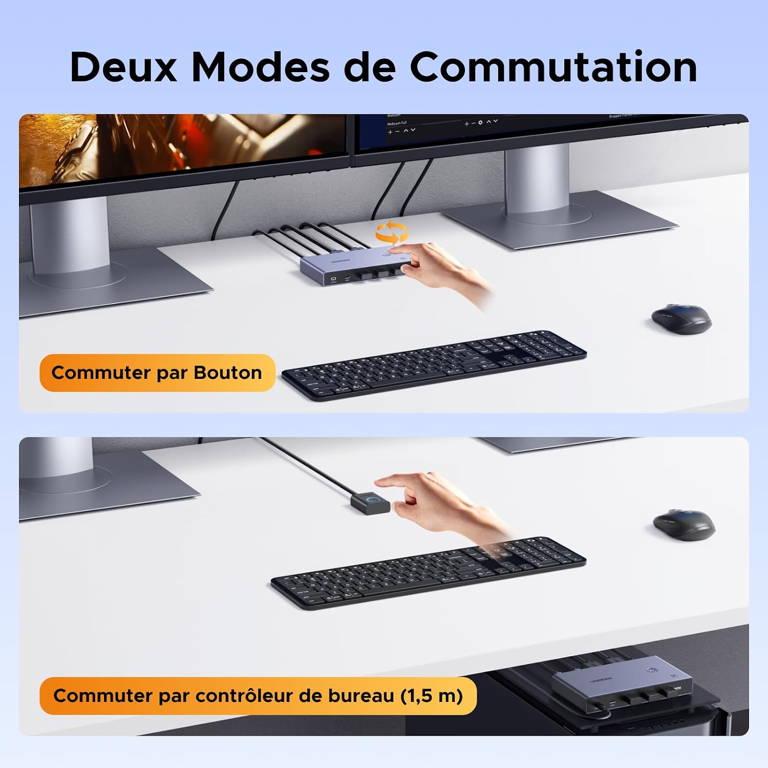 Thumbnail 6 de UGREEN KVM Switch HDMI USB C 4K 60Hz