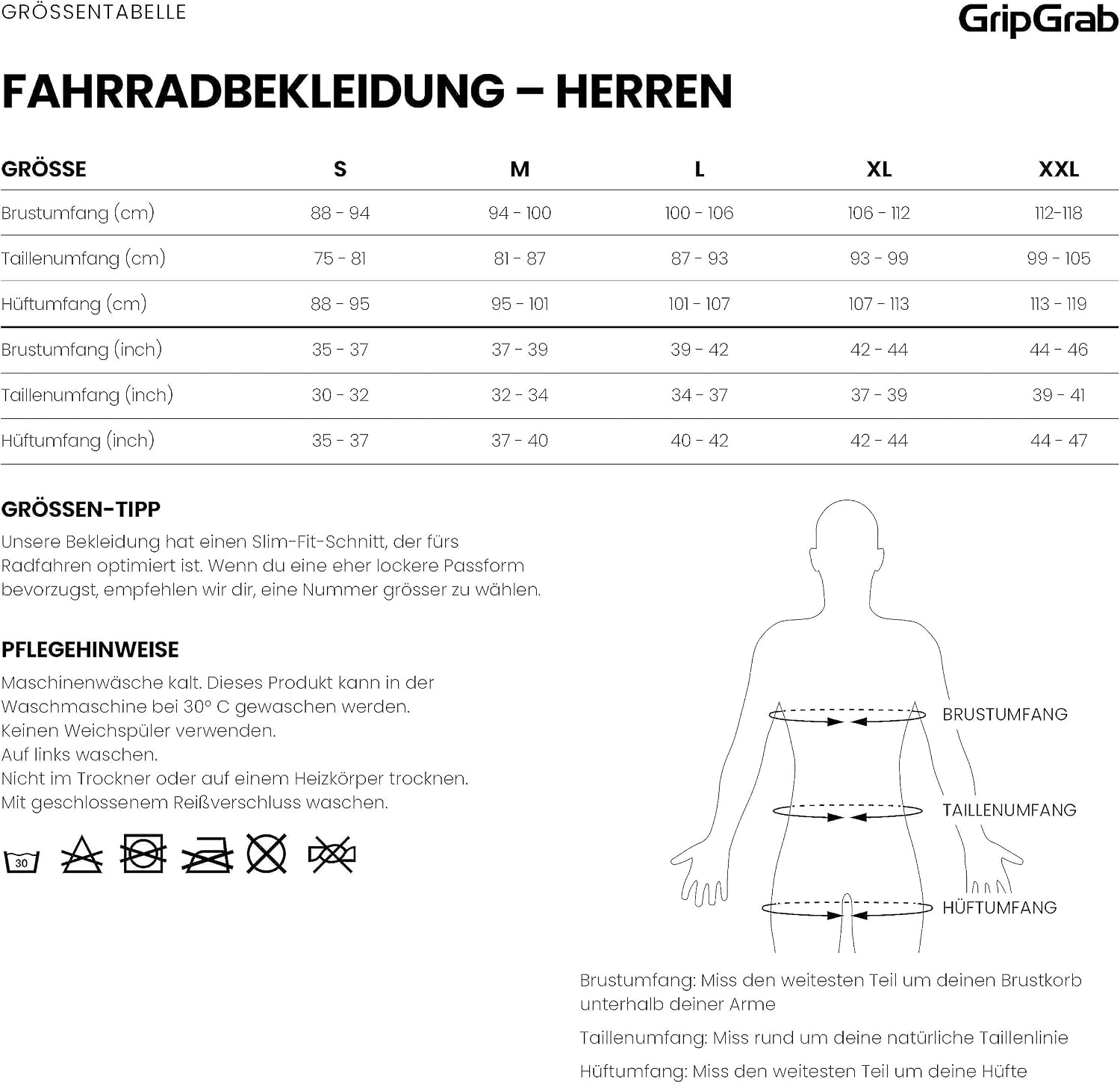 Detalle de GripGrab PACR – męska termiczna koszulka rowerowa z długim rękawem