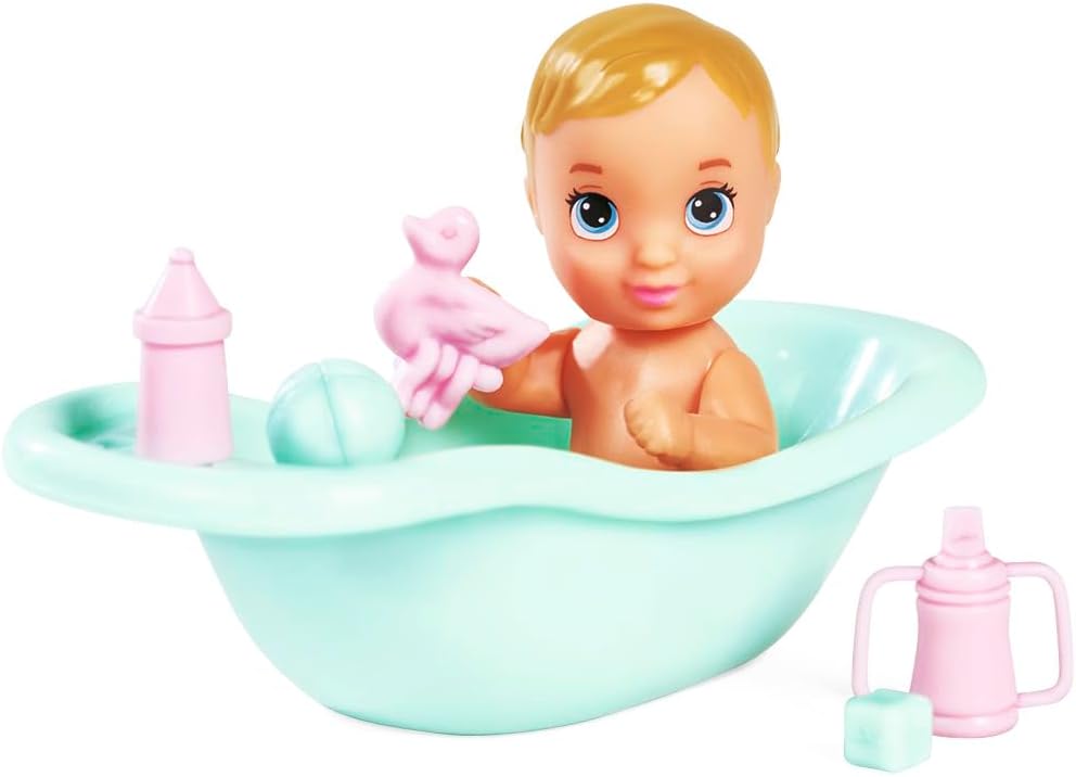 Thumbnail 5 de Simba Steffi Love Baby Time Spielpuppe mit 2-in-1 Wiege, Badewanne, Töpfchen und über 15 Accessoires ab 3 Jahre