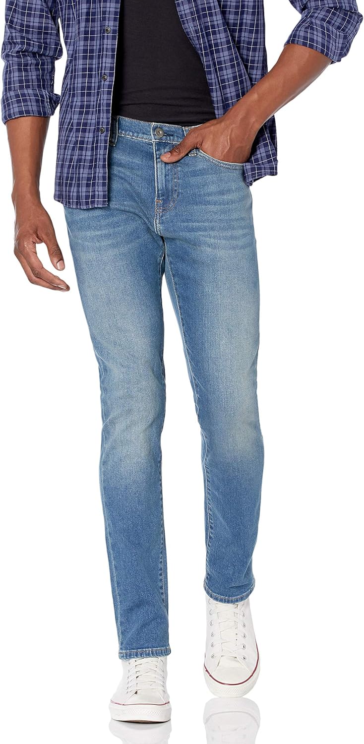 Thumbnail 6 de Amazon Essentials Herren Jeans Skinny-Fit Comfort-Stretch in Auslauffarben