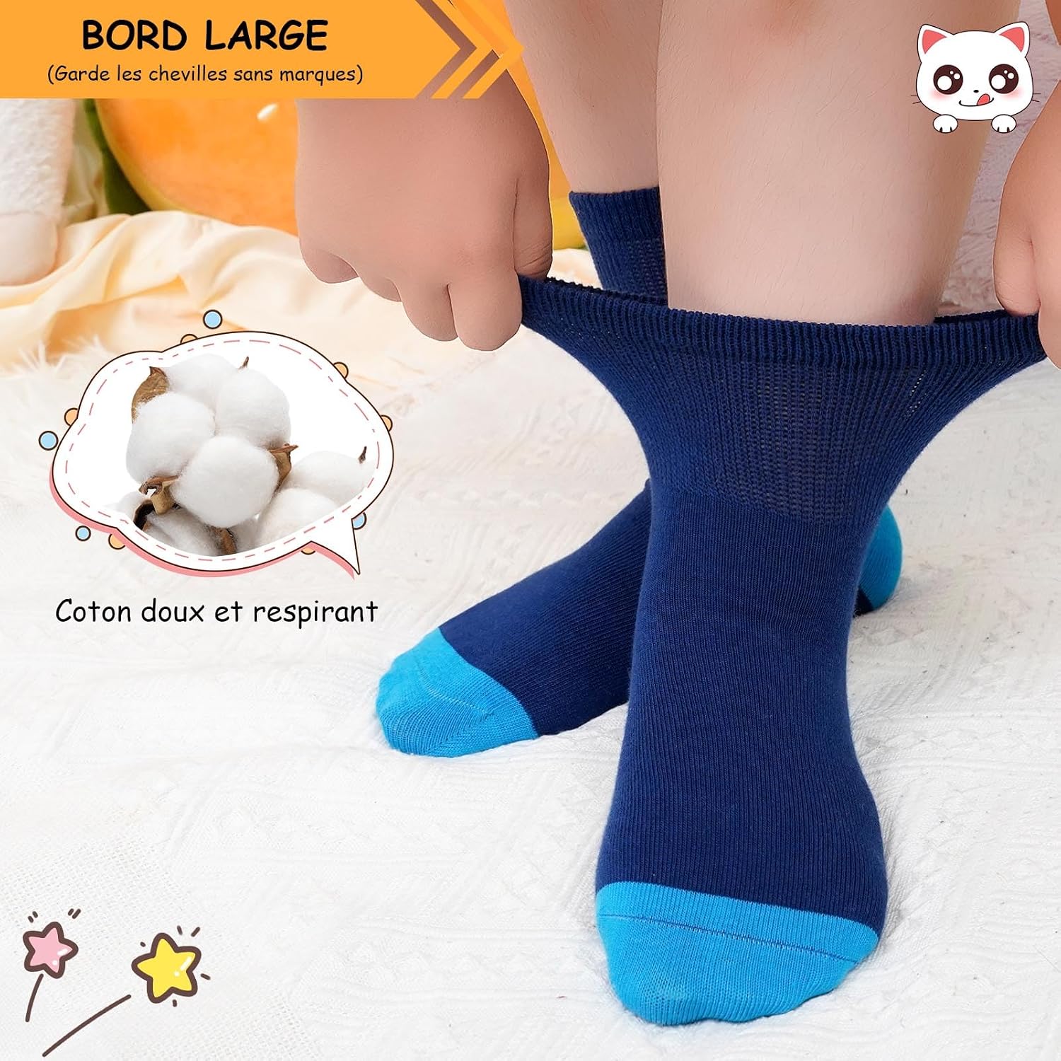 Thumbnail 3 de PUTUO Socquettes Enfant 5 paires