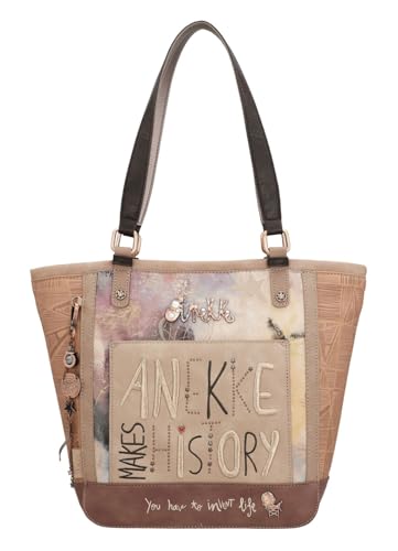 Detalle de Anekke Hollywood Stars Shoulder Bag L Multicolor — polyvalente et chic