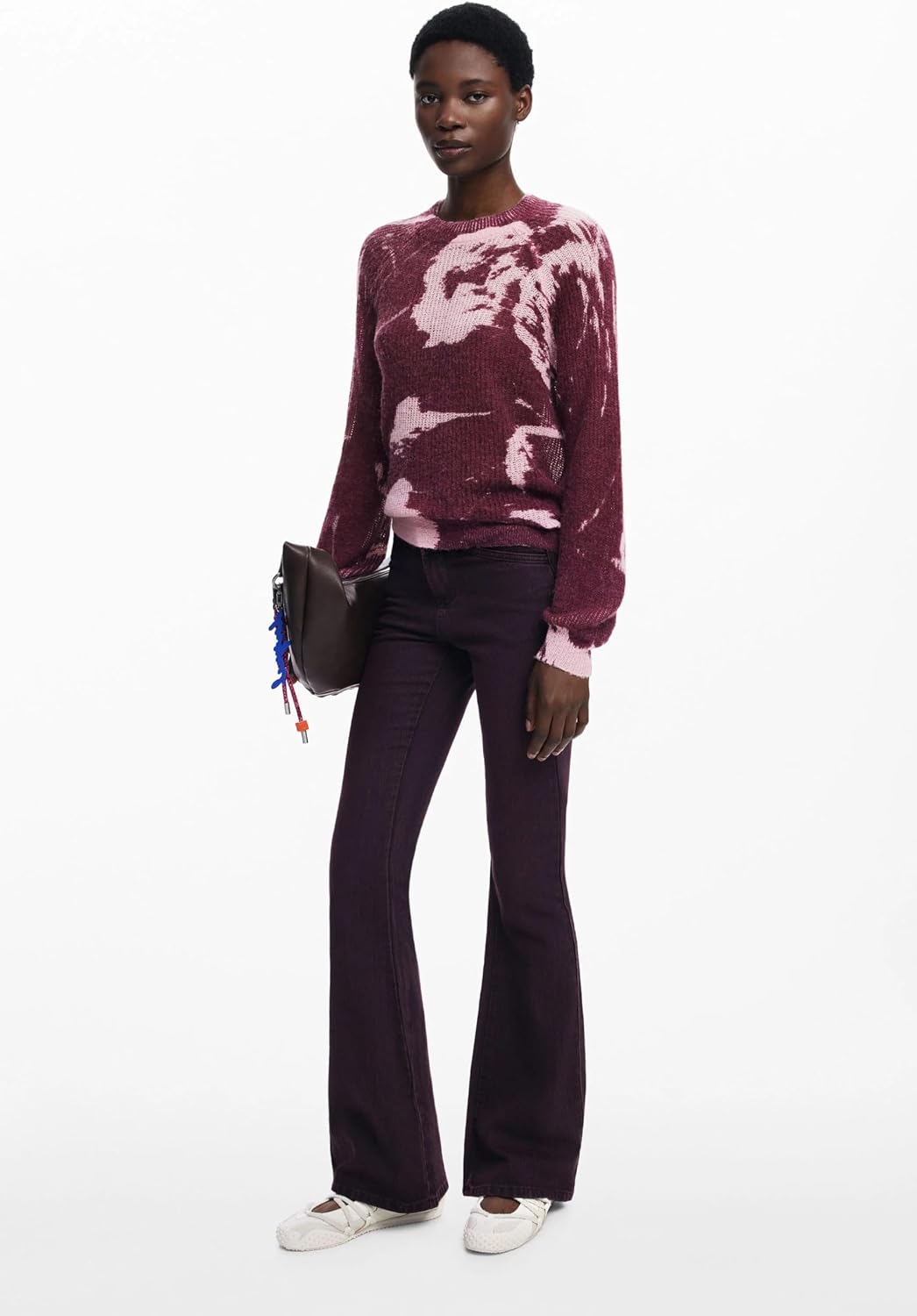 Detalle 2 de Desigual Jers_Hyder Pullover Sweater Mujer