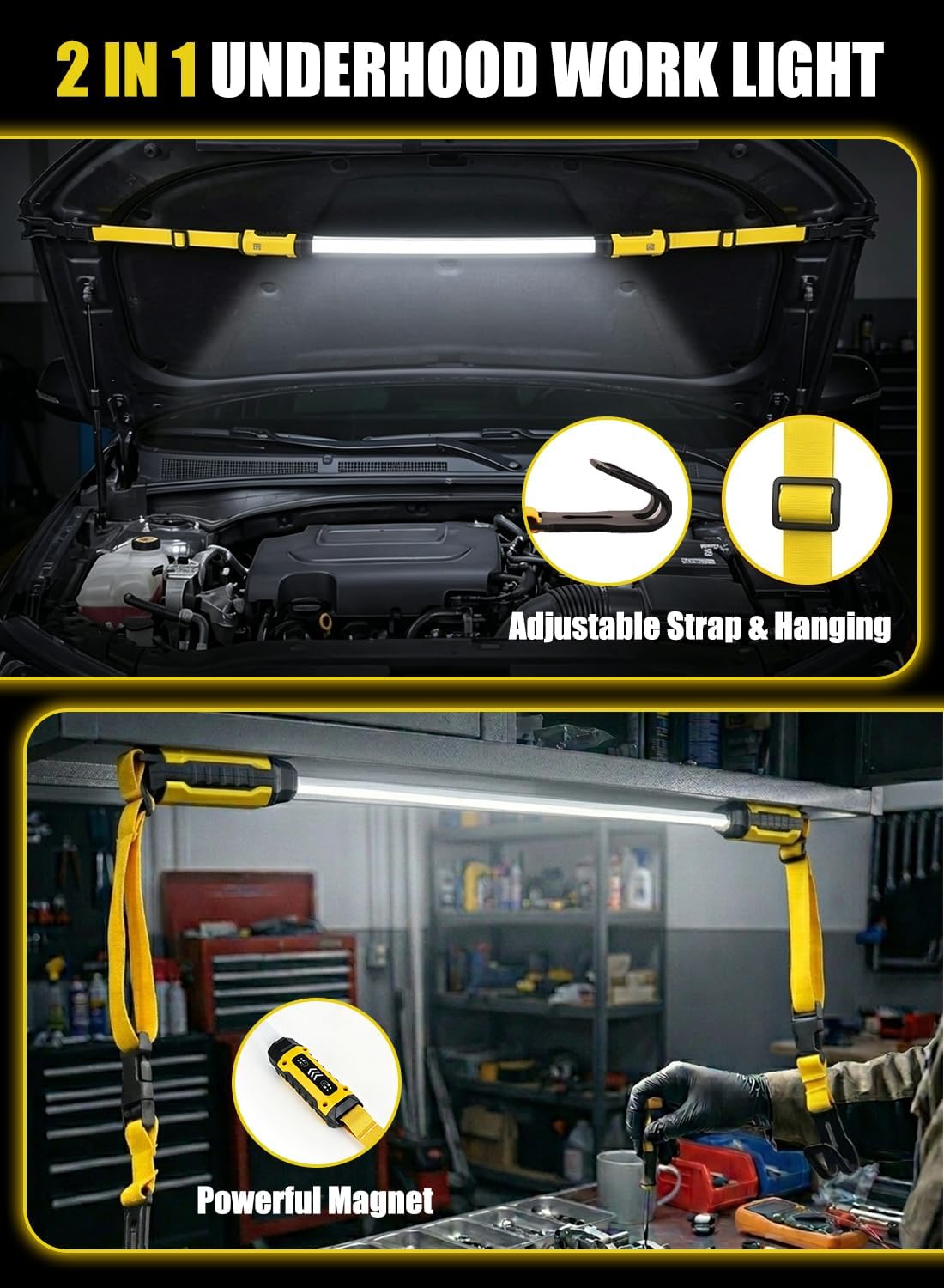Detalle de CuLiDing Foldable Work Light 1500 lm