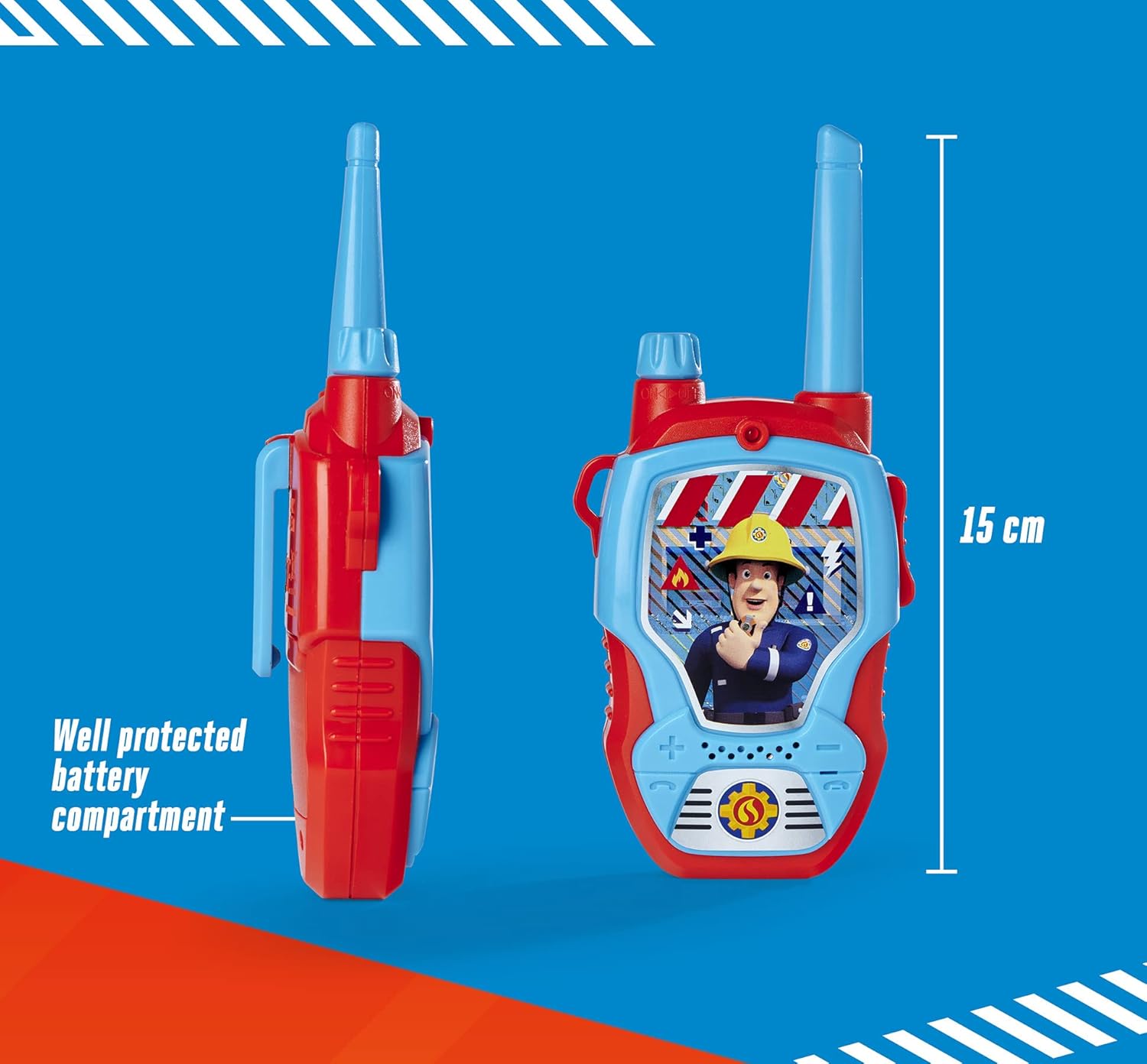 Detalle de Dickie Toys 203092005 Walkie Talkies 100 m