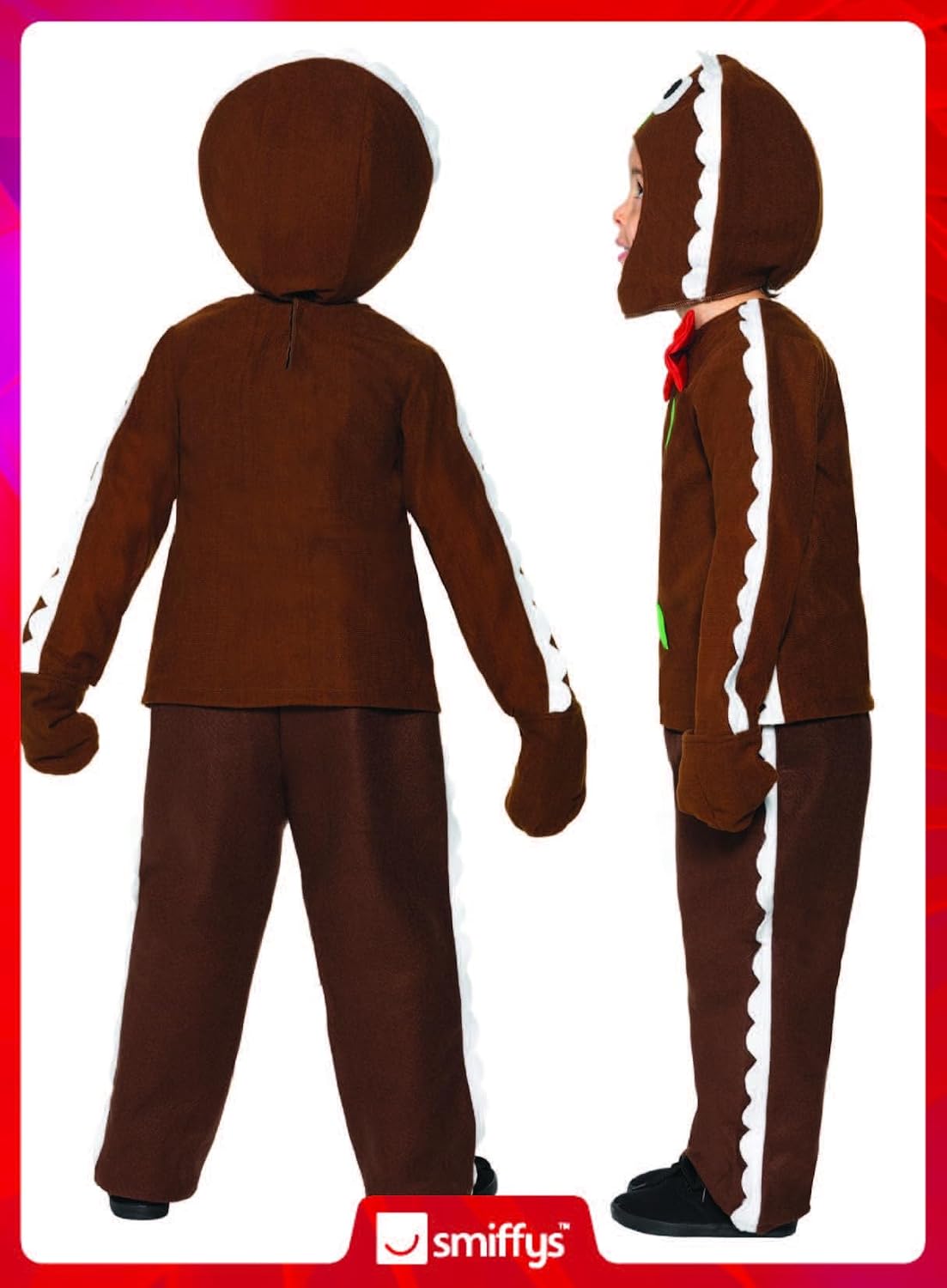 Thumbnail 5 de Smiffys Little Gingerbread Man Costume 7-9