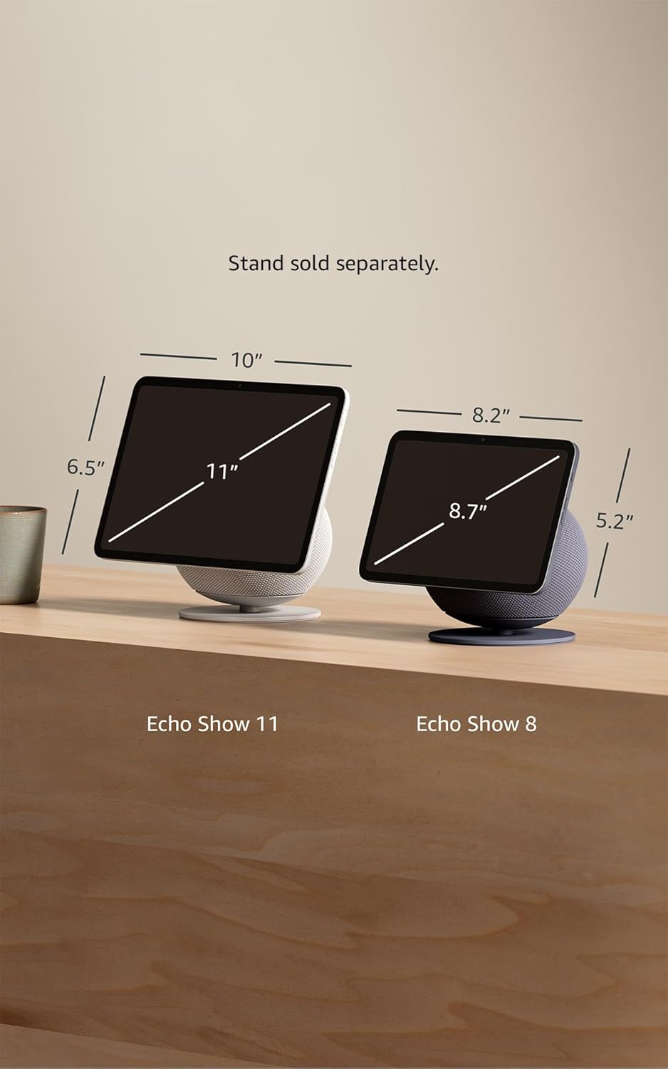 Thumbnail 6 de Amazon Echo Show 8 (newest model) with Vibrant HD 8.7" display and Omnisense — Graphite