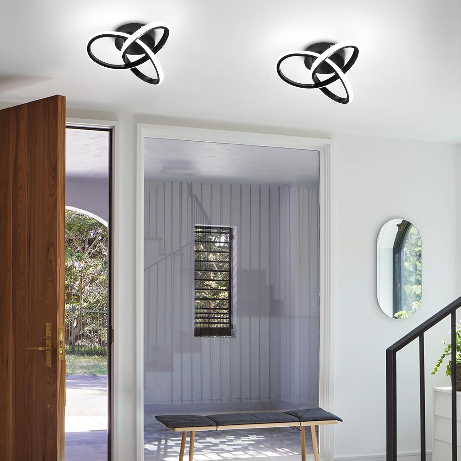 Detalle de EIDISUNY 25cm LED ceiling light 22W