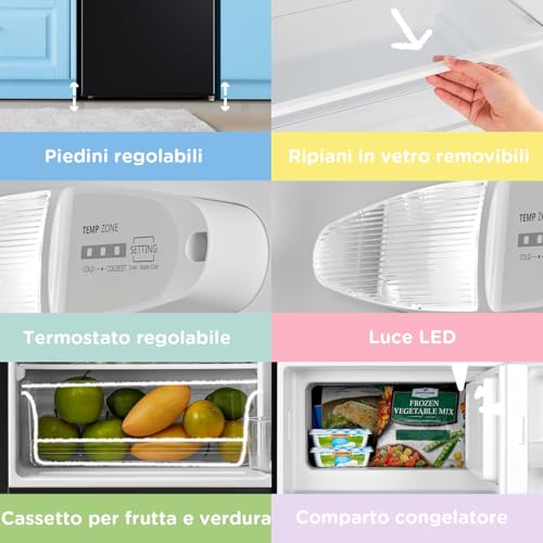 Thumbnail 5 de COMFEE' RCD80DK3(E) Frigo 80L con Congelatore: silenzioso, reversibile e compatto