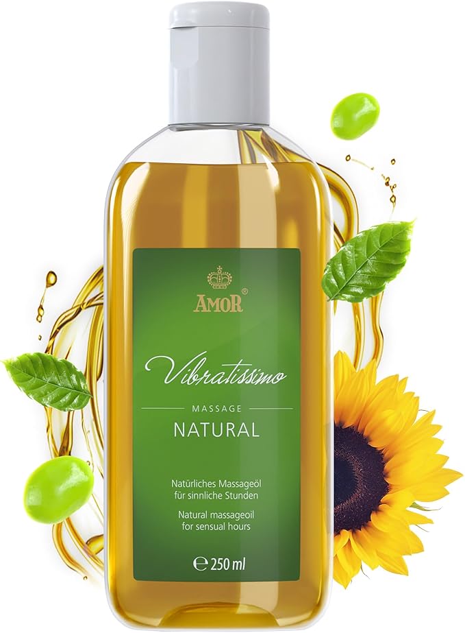 Detalle de Vibratissimo "Natural" - Aceite de Masaje Afrodisíaco y Erótico