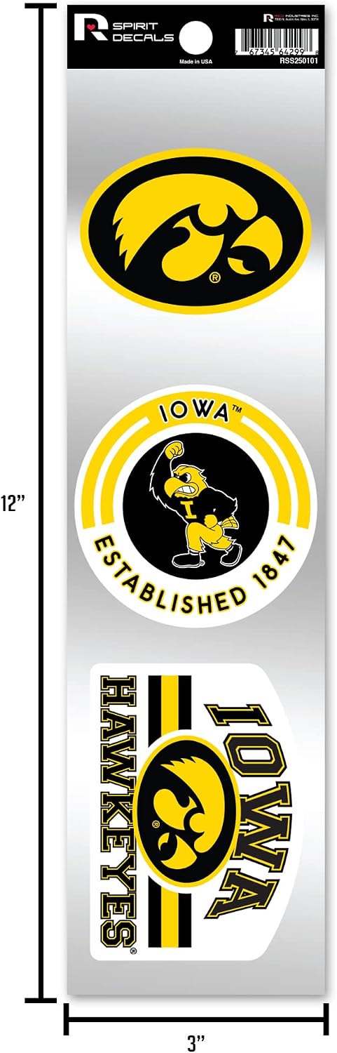 Detalle de Rico Industries NHL Hockey Retro Decal Set (3 Retro Team Decals)