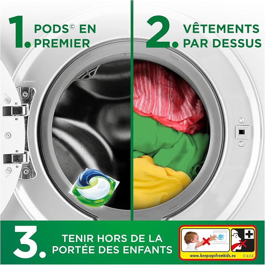Thumbnail 5 de Ariel 3en1 PODS, 76 lavages ⚙