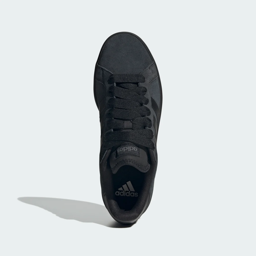 Detalle 2 de Zapatilla Grand Court Base 00s de Adidas en color Negro
