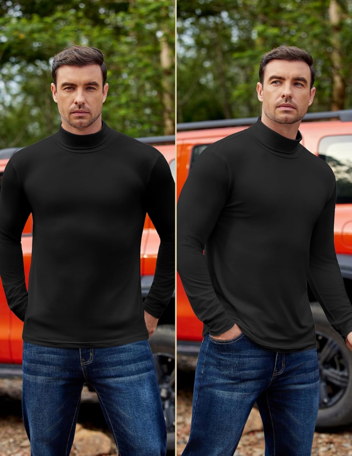 Thumbnail 1 de Ekouaer 3 pièces Haut Thermique Homme à Manches Longues en Micro-polaire — Sous-vêtement chaud