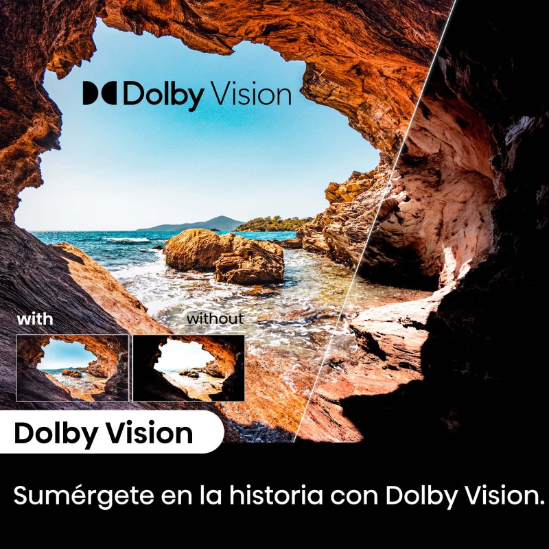 Thumbnail 2 de Hisense 50A6N 50" DLED UltraHD 4K con Dolby Vision y VIDAA Smart TV