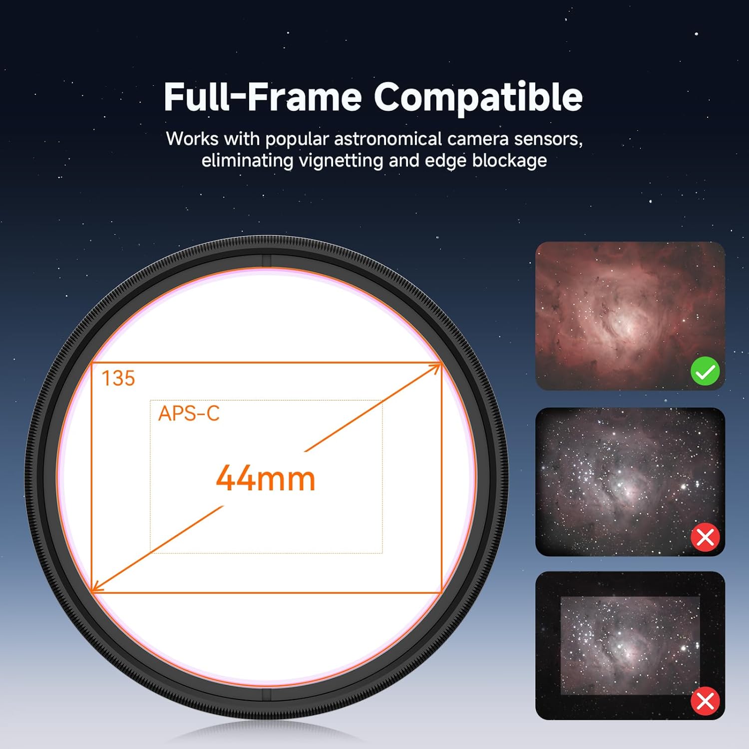 Thumbnail 3 de Svbony SV220 3nm Nebula Filter