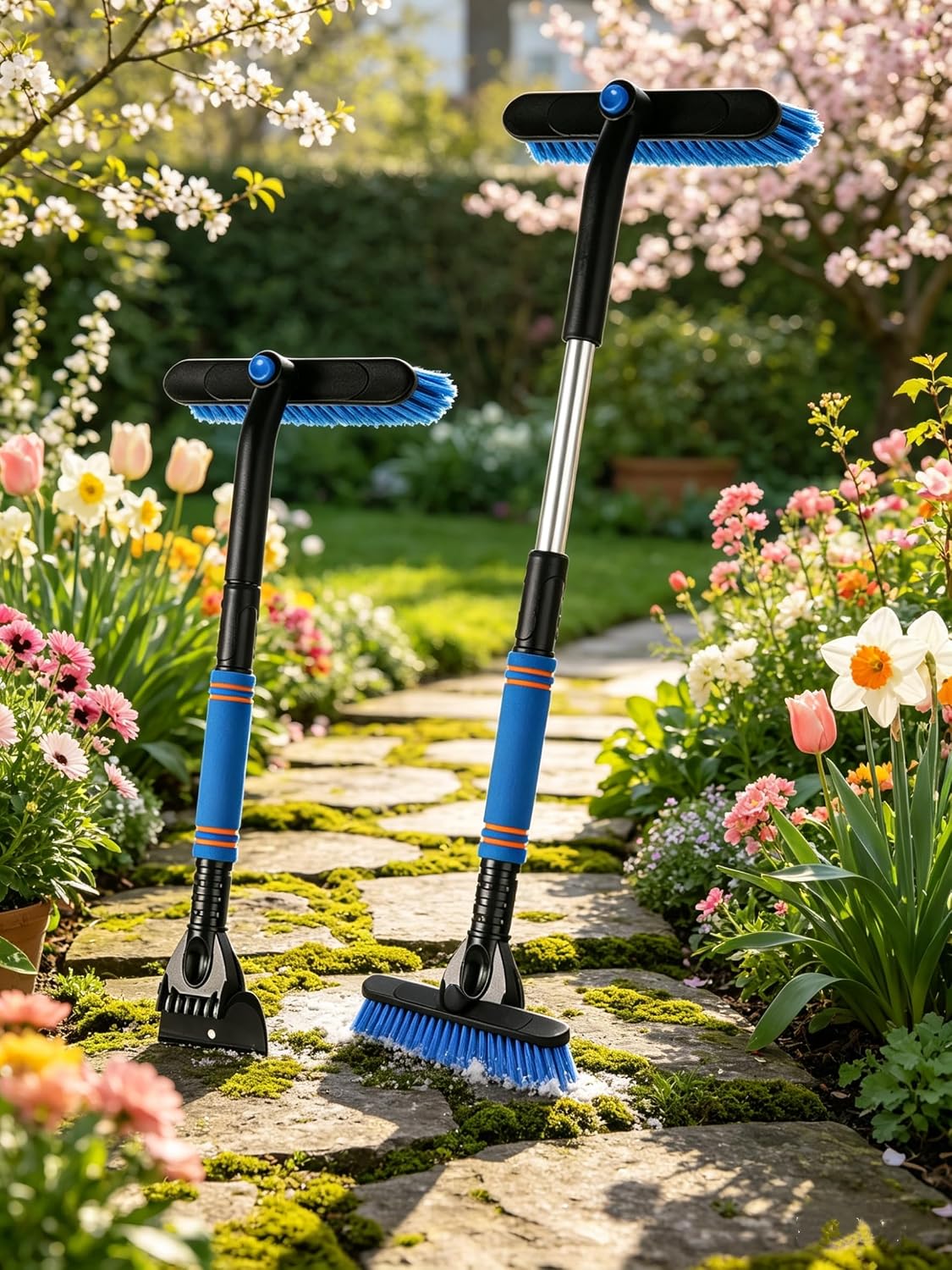 Detalle 2 de RARITYLL Extendable 2-in-1 Snow Brush & Ice Scraper