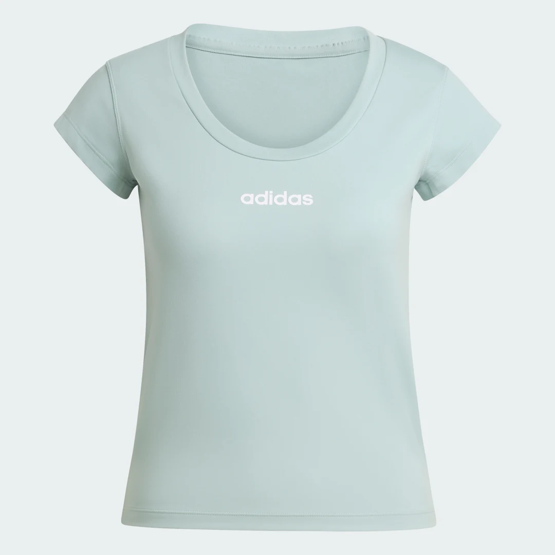 Thumbnail 3 de Adidas Camiseta corta Hyperglam Verde