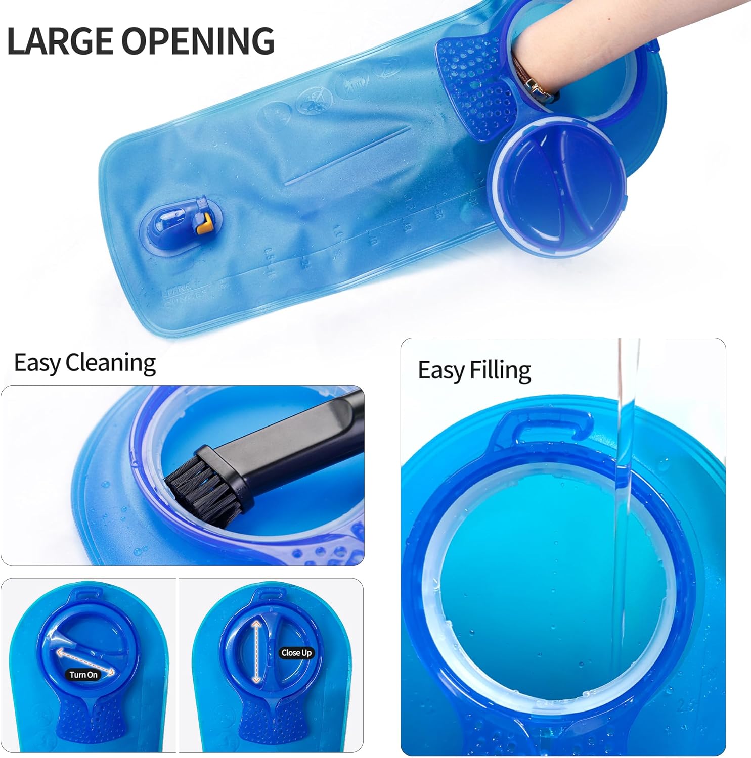 Thumbnail 1 de Unigear Hydration Water Bladder Reservoir – BPA Free, FDA Approved and Taste Free