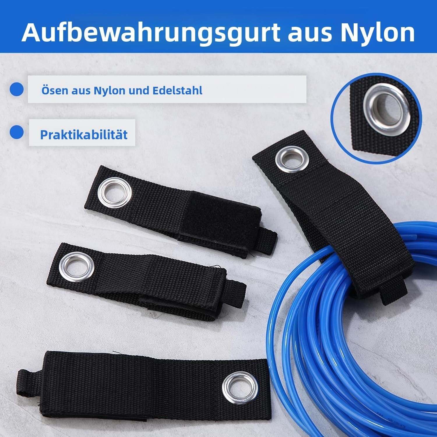 Thumbnail 4 de Kabel Organizer Kabelriemen Hochleistungs-Set