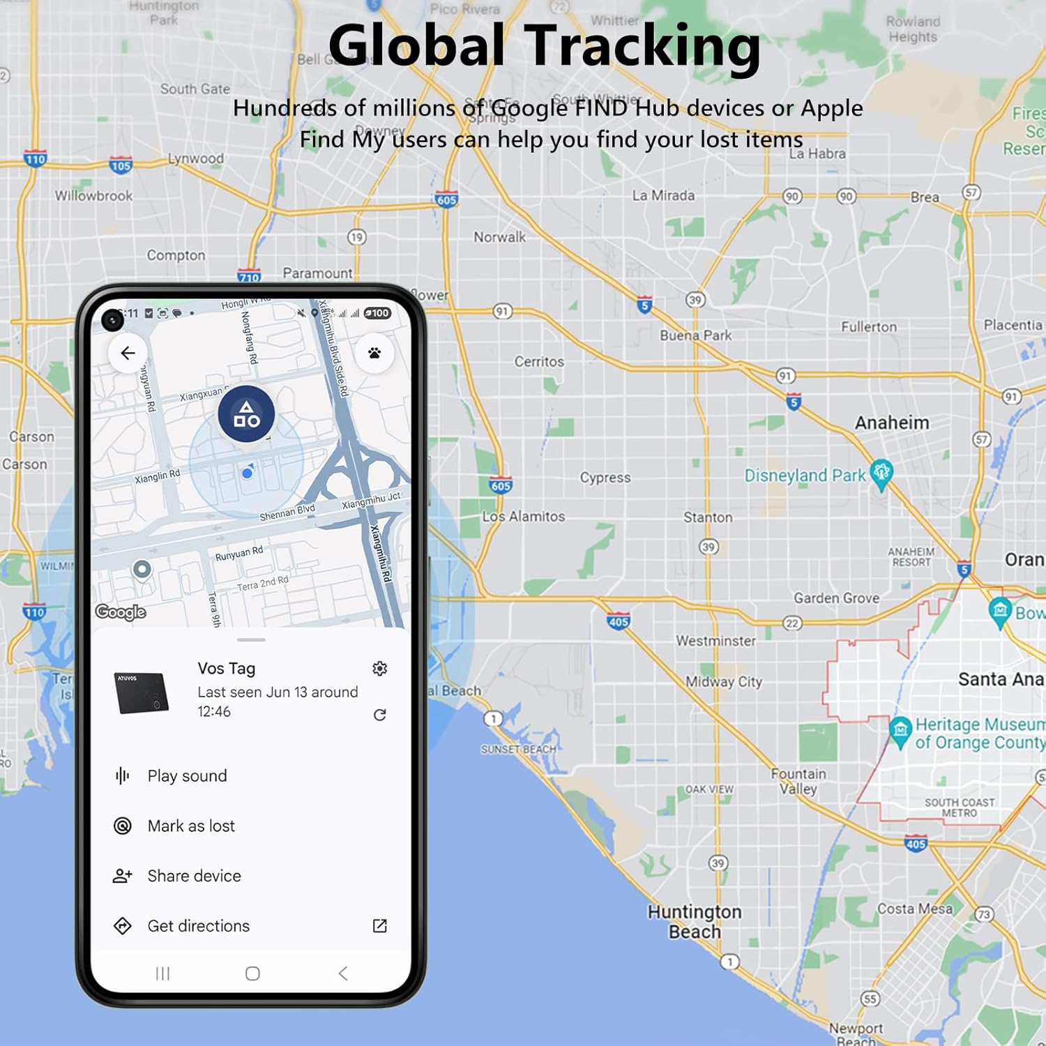 Thumbnail 6 de ATUVOS Dual System Card Tracker – 2 Pack: Thin, Wireless Charging, Bluetooth Finder for Find My and Google Find Hub