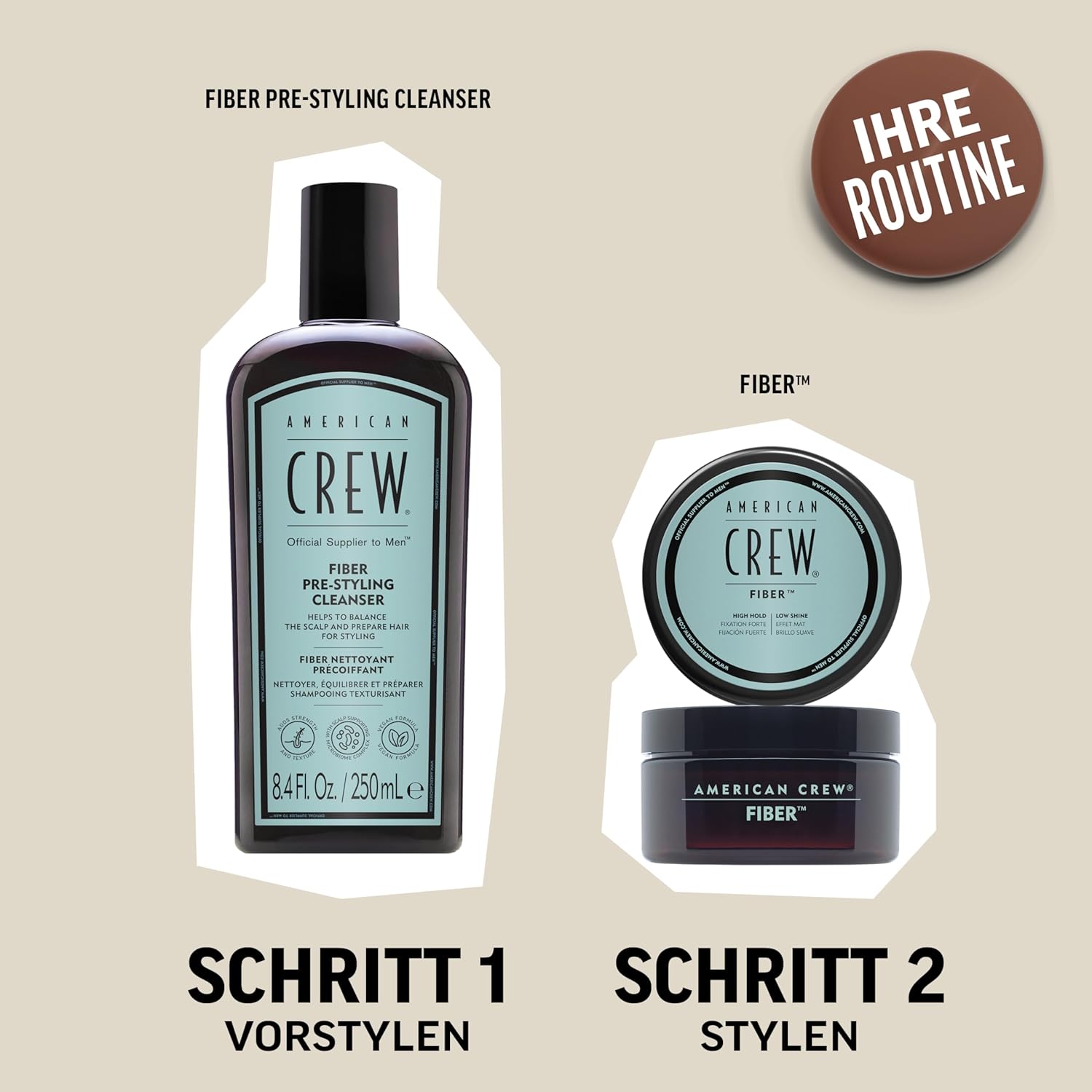 Thumbnail 5 de AMERICAN CREW Classic Fiber 85 g Haarwachs