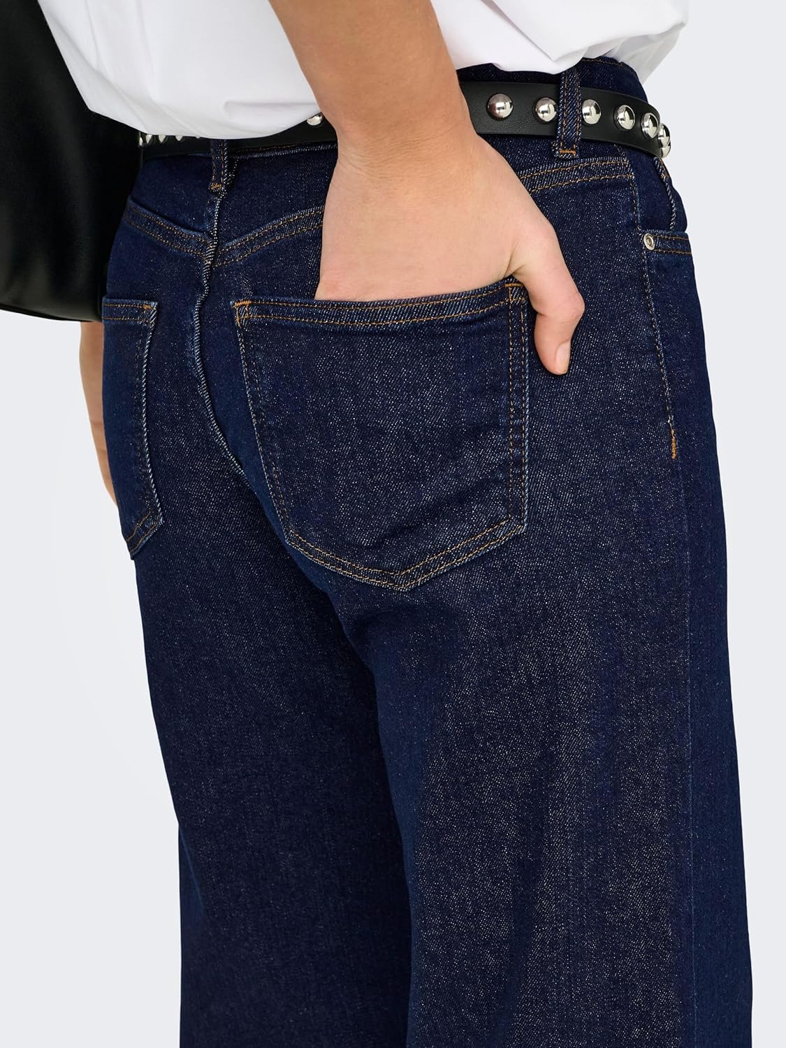 Thumbnail 1 de ONLY Onljudy-O LW Wide DNM Rinse Tai966 Noos Donna: jeans a gamba dritta per adolescenti, stile e comodità