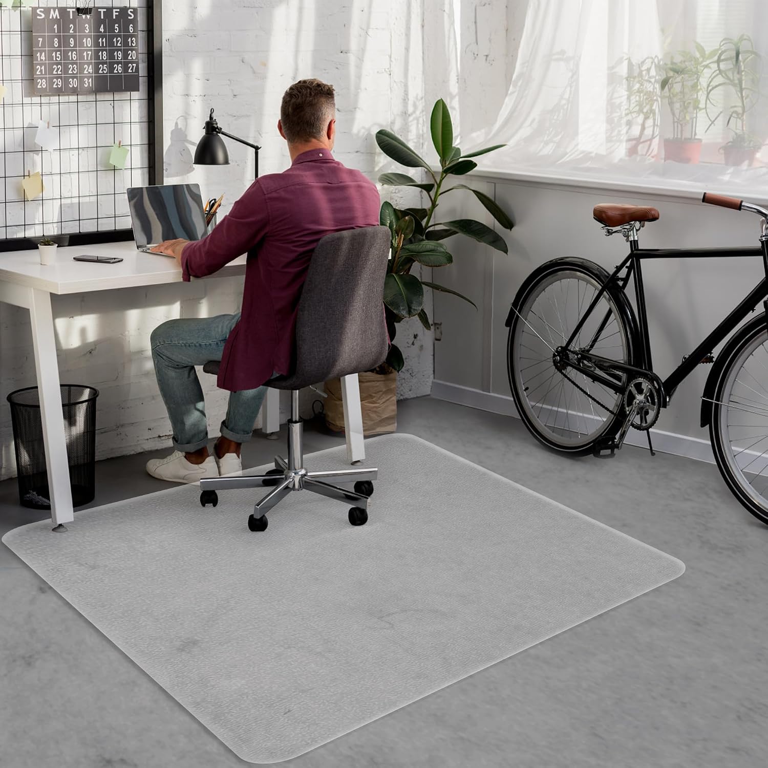 Thumbnail 6 de BesWin Office Chair Mat for Hard Floors