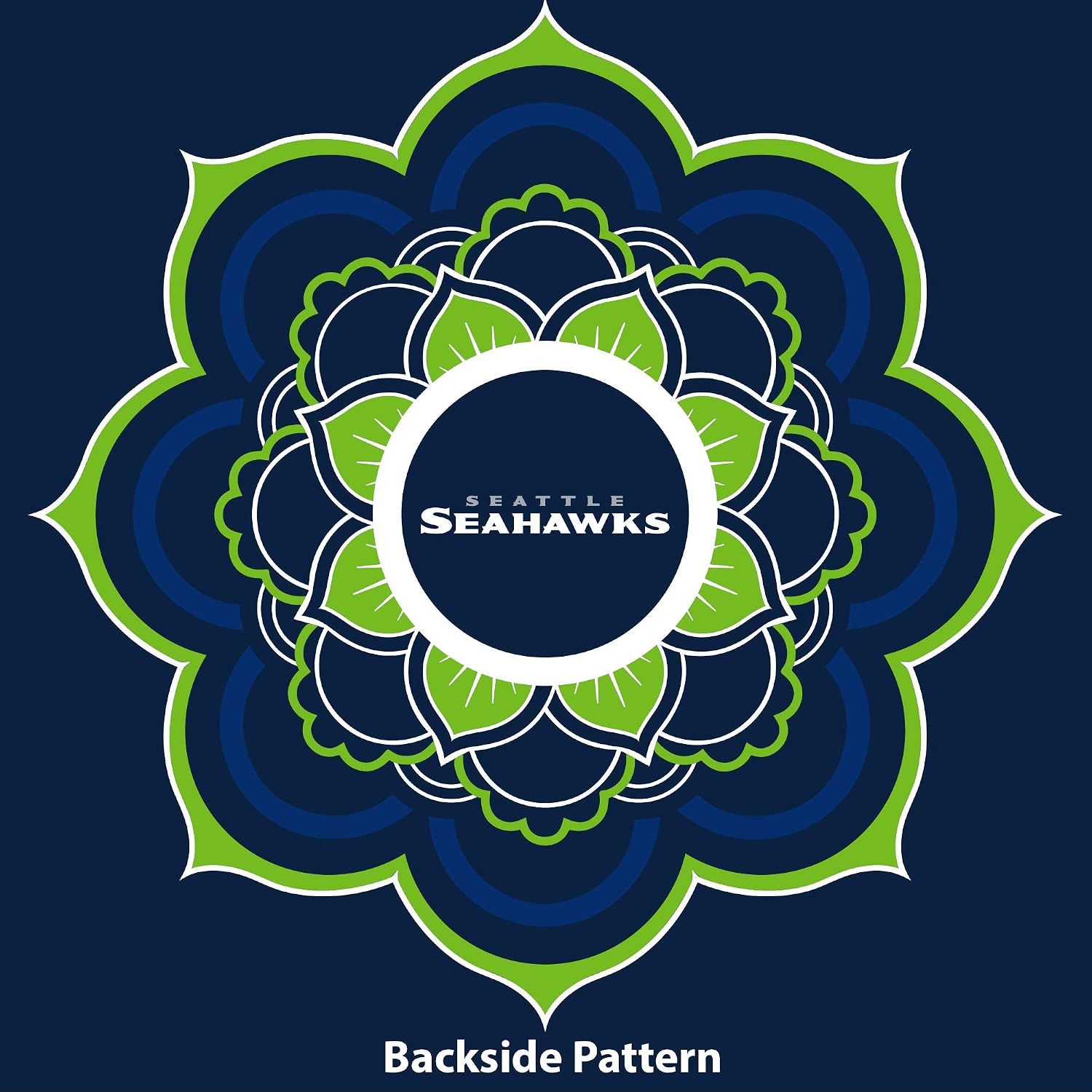 Detalle de Littlearth NFL Caftan Flower Design – Officially Licensed Teams, Free Size