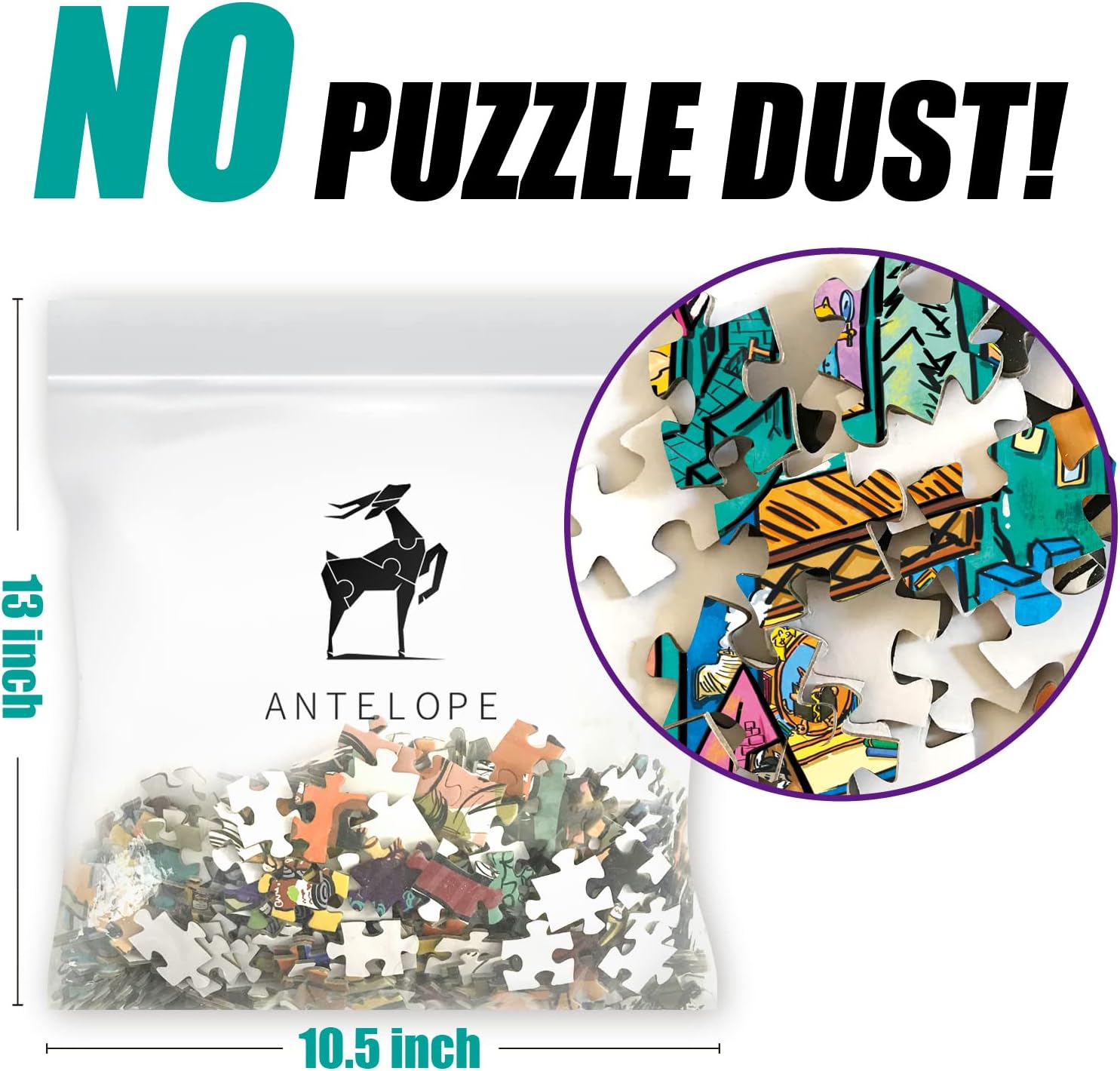 Thumbnail 4 de Antelope 1000-Piece Cat Castle Jigsaw Puzzle 🧩