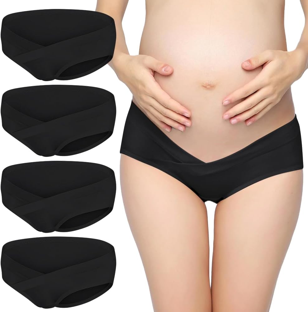 Detalle de ACWOO Mutandine per Gestante: comodità morbida, design a vita bassa e uso versatile
