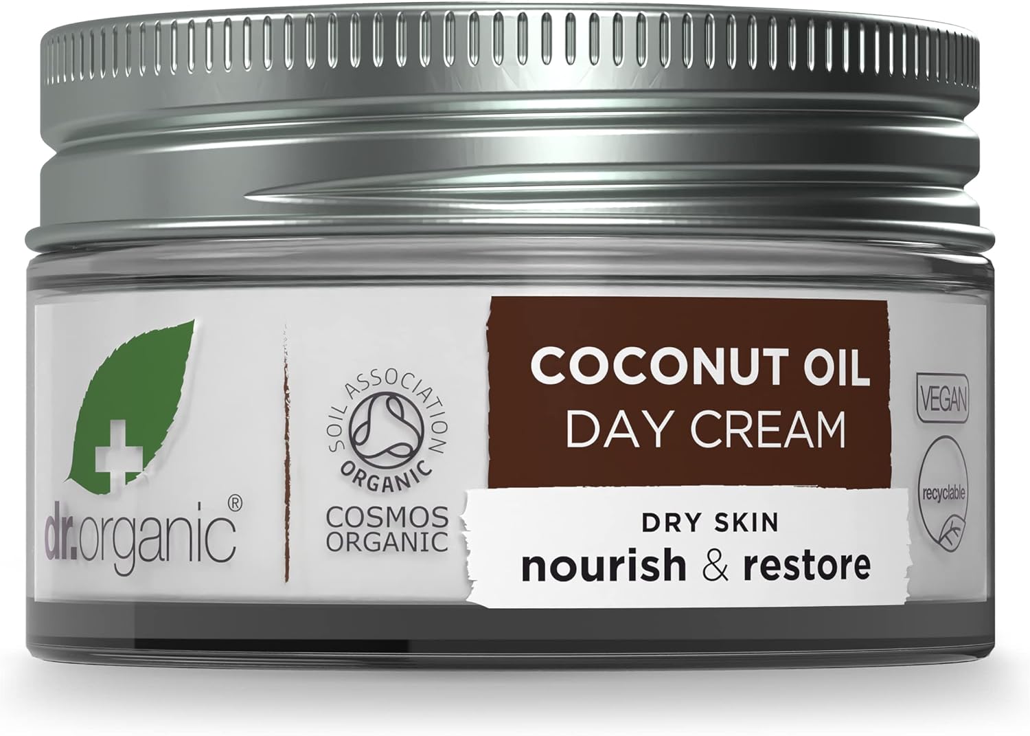 Detalle 2 de Dr. Organic Crema de Día Coco Orgánico 50ml 🌴