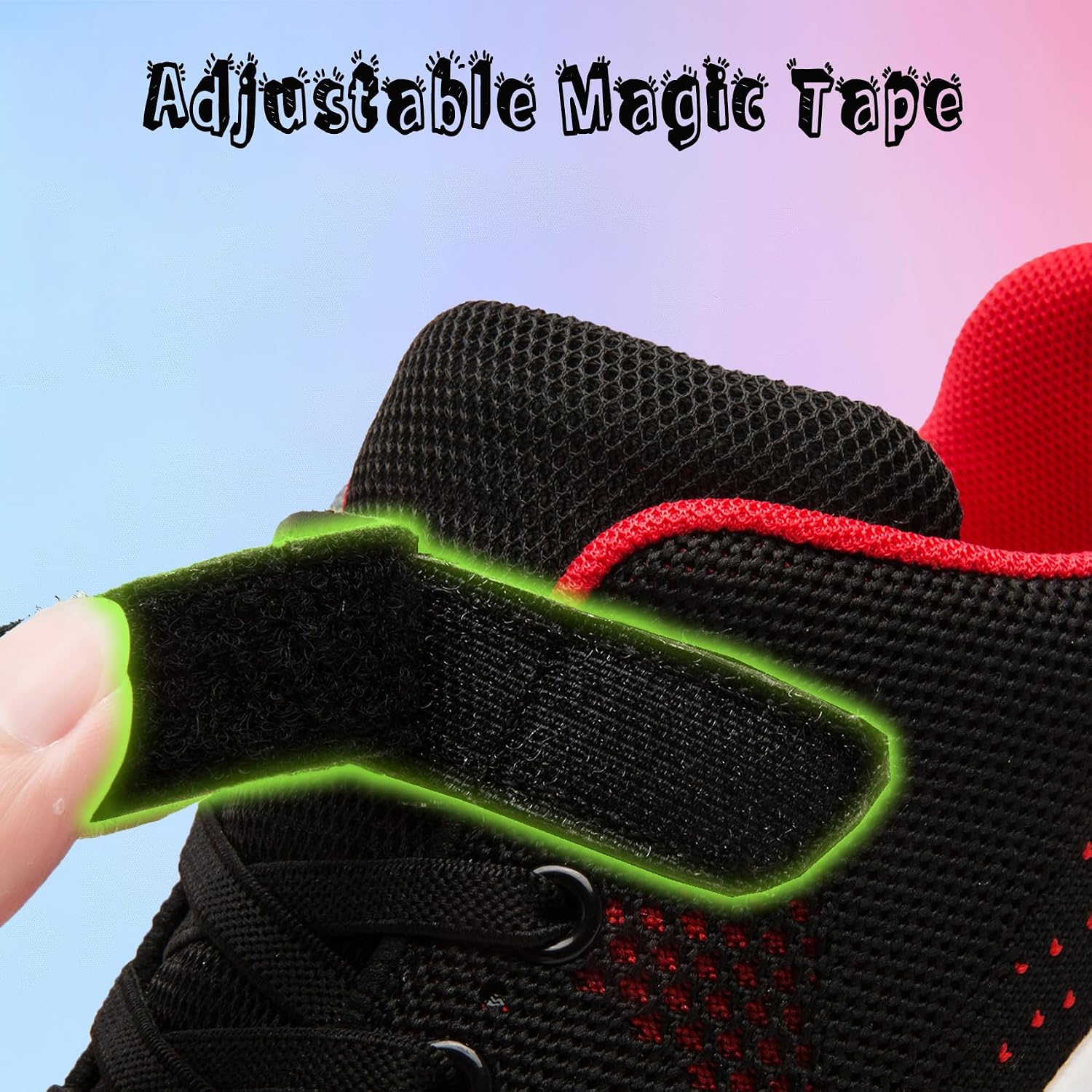 Detalle 1 de Unitysow Kinder Turnschuhe mit Mesh