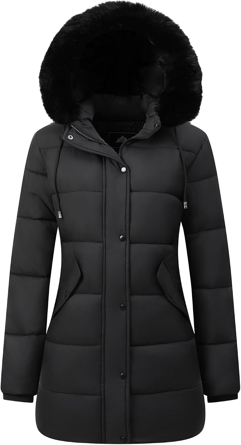 Detalle 2 de GOLDLADIES Women's Winter Coat Waterproof Parka