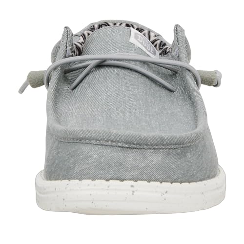 Thumbnail 11 de Hey Dude Wally Canvas Uomo Slip-On Mocassino, Light Grey 43 – Comfort e Versatilità